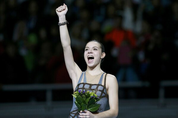 Figure skater Adelina won the Winter Olympic Games in figure skating