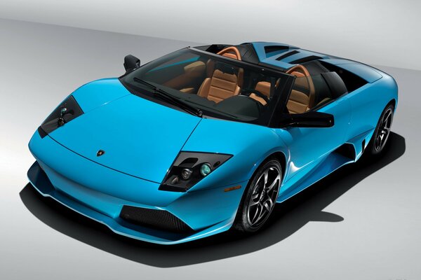 Lamborghini blu 650-4_r con interni beige