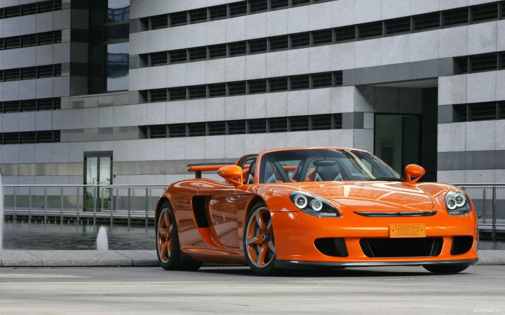 porsche carrera gt techart un fiore fresco