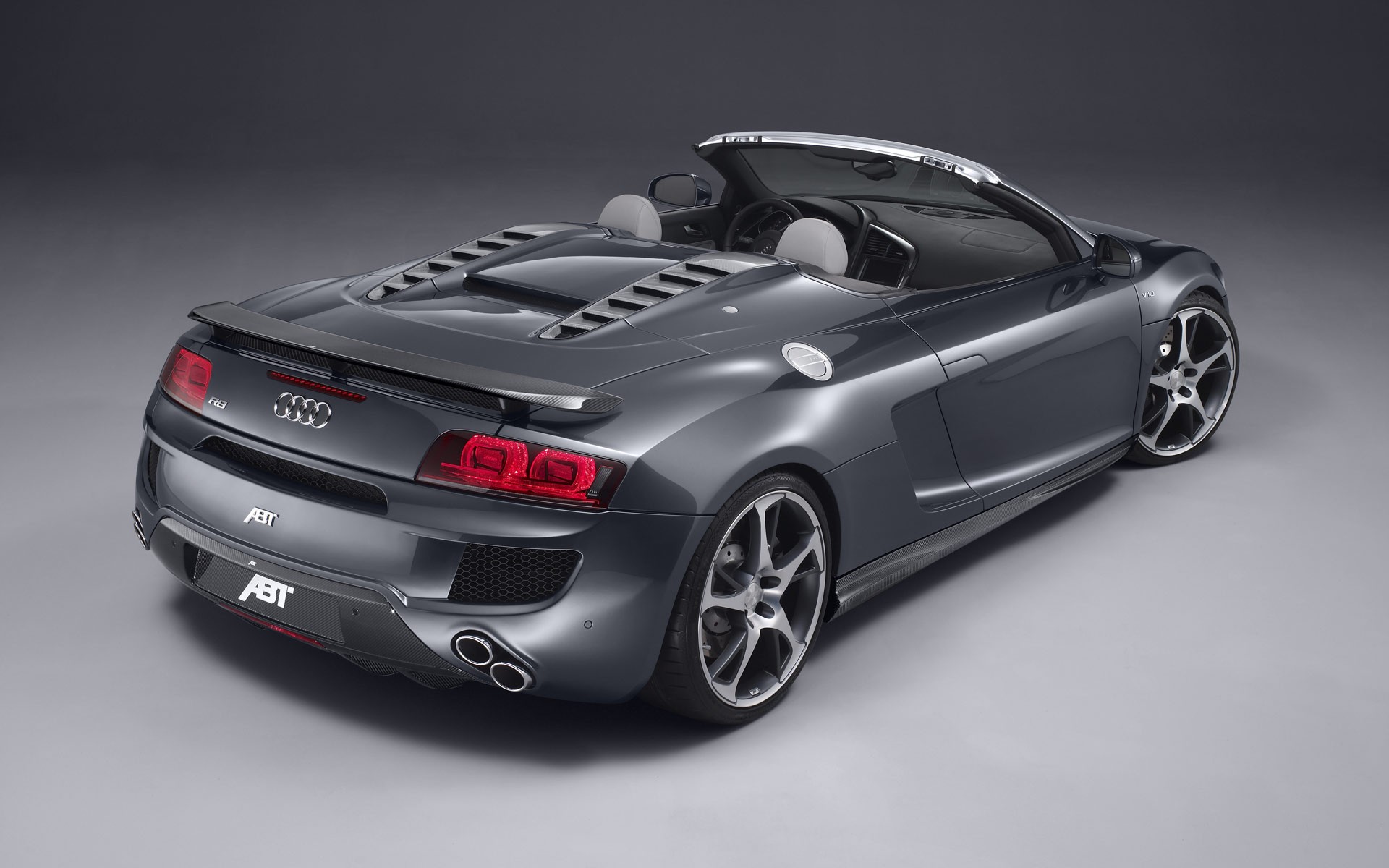 audi r8 abt spyder convertible