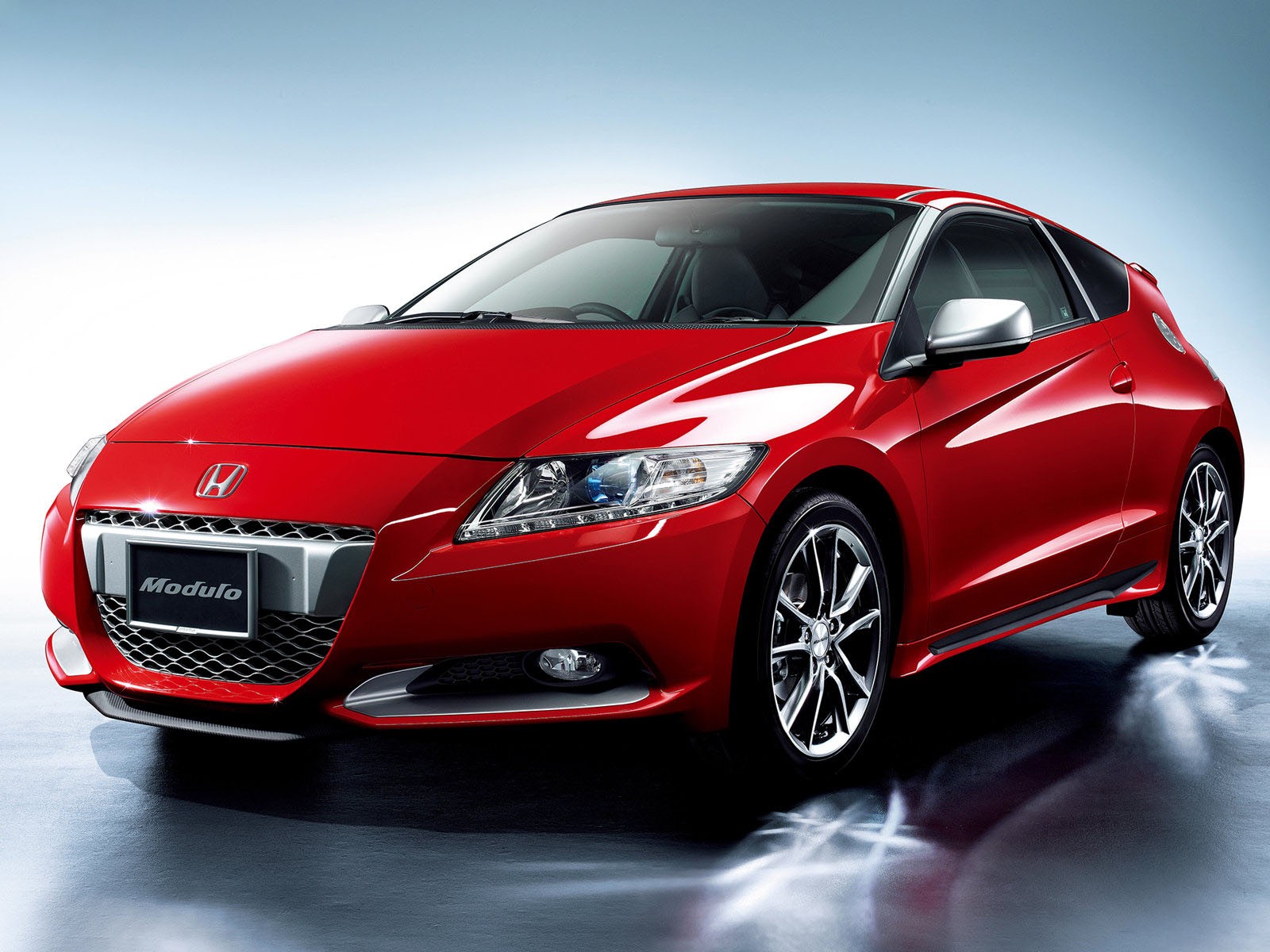 honda cr-z в красном фотография авто