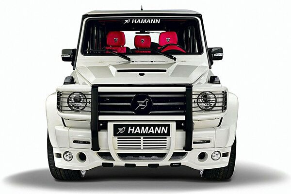 Blanco mercedes-benz amg Hamann Tuning