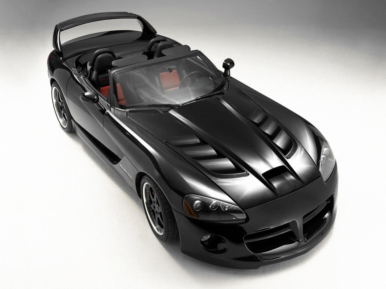 dodge viper srt 10 czarny tuning