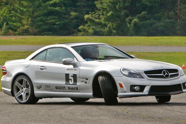 Mercedes Benz classe SL Drift