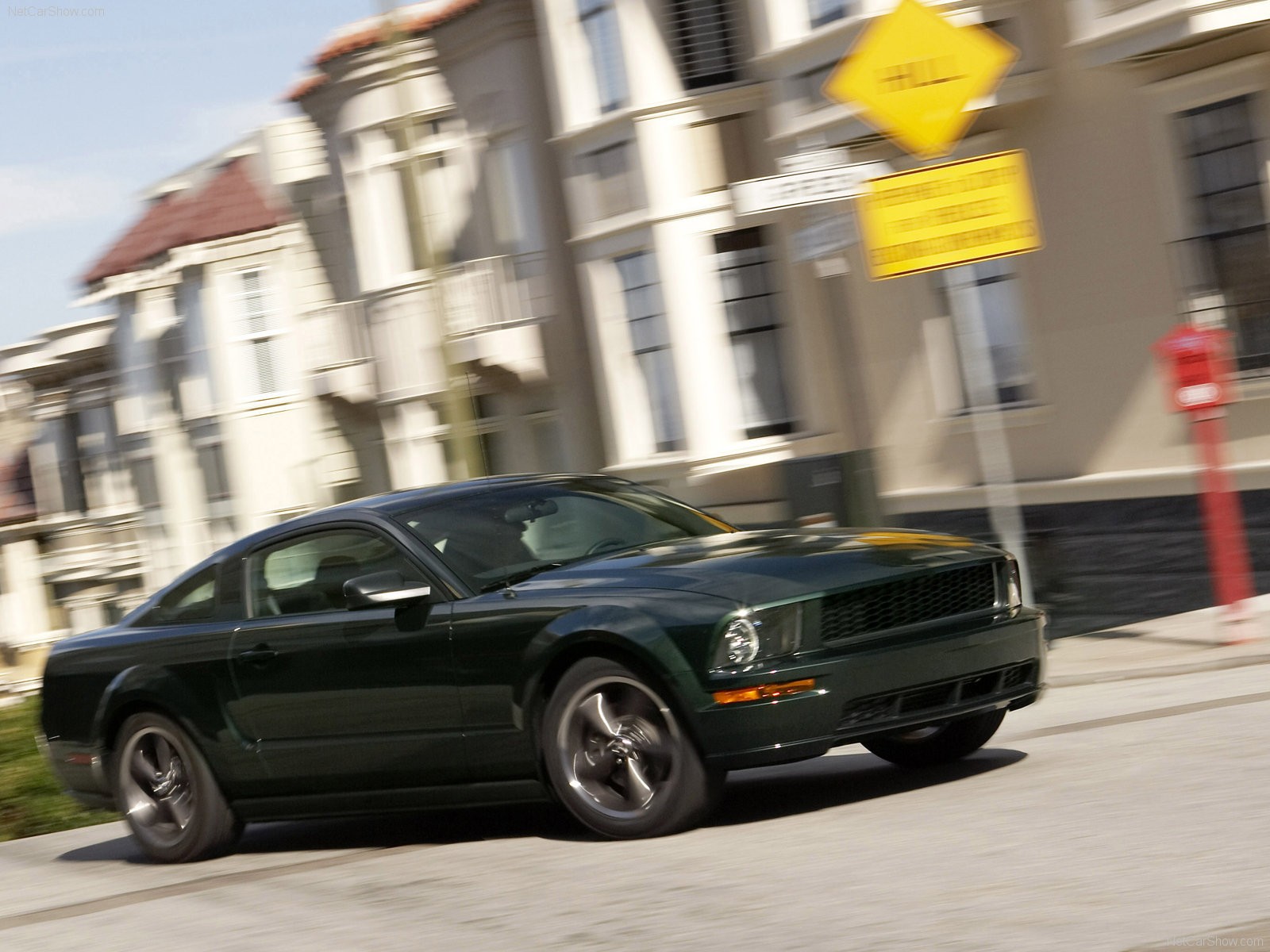 mustang bullit green