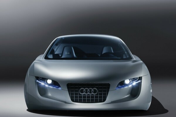 Neues rsq-Konzept-e Audi Neonlichter
