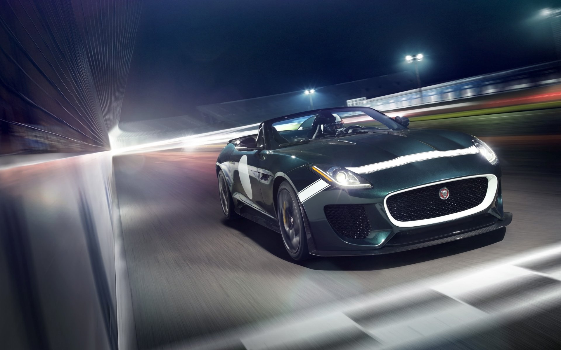 jaguar f-type progetto 7 carta da parati auto jaguar in movimento