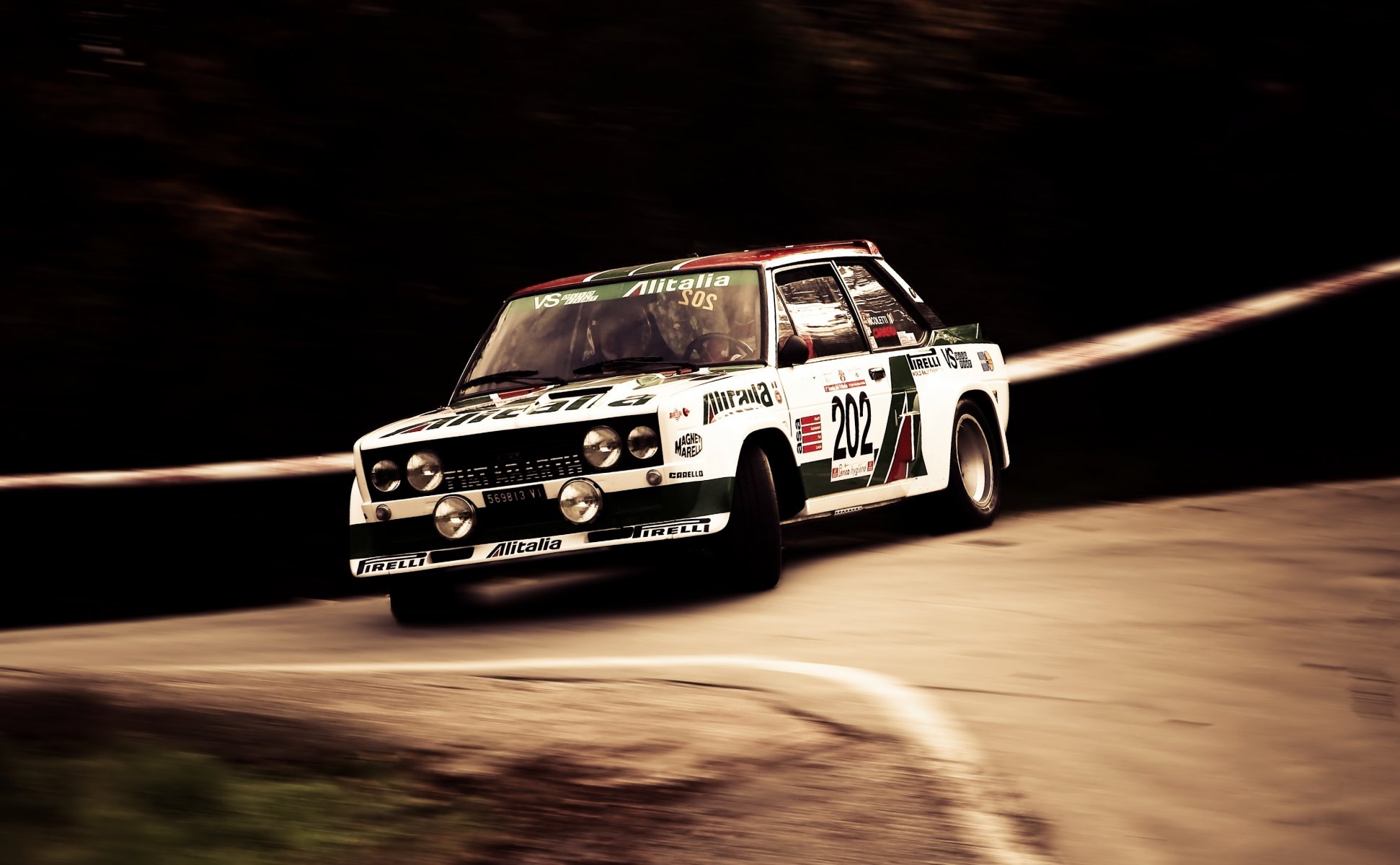 fiat abarth 131 rerl wrc rallye rallye pirelli tour