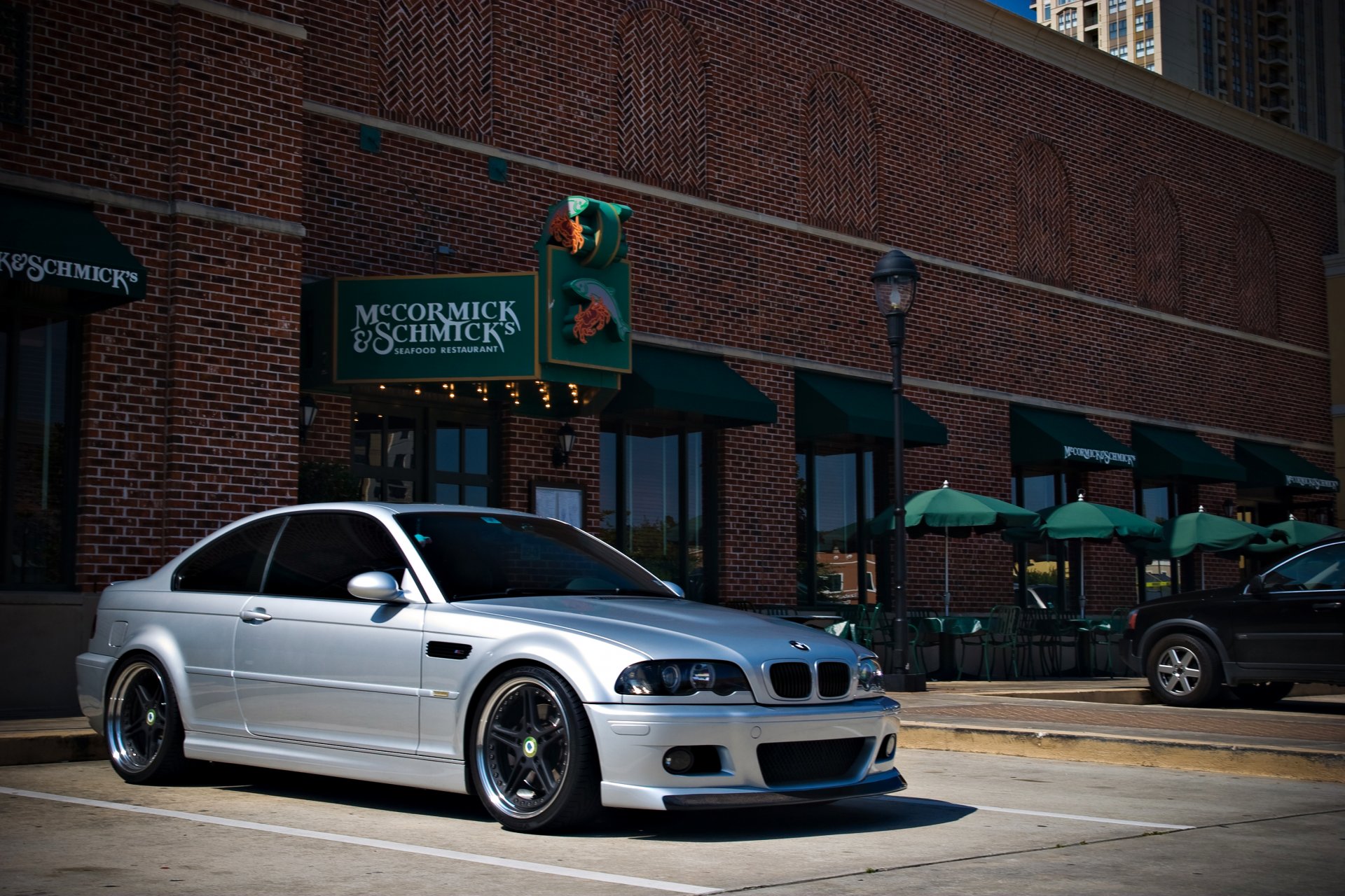 bmw m3 e46 srebrny tuning bmw