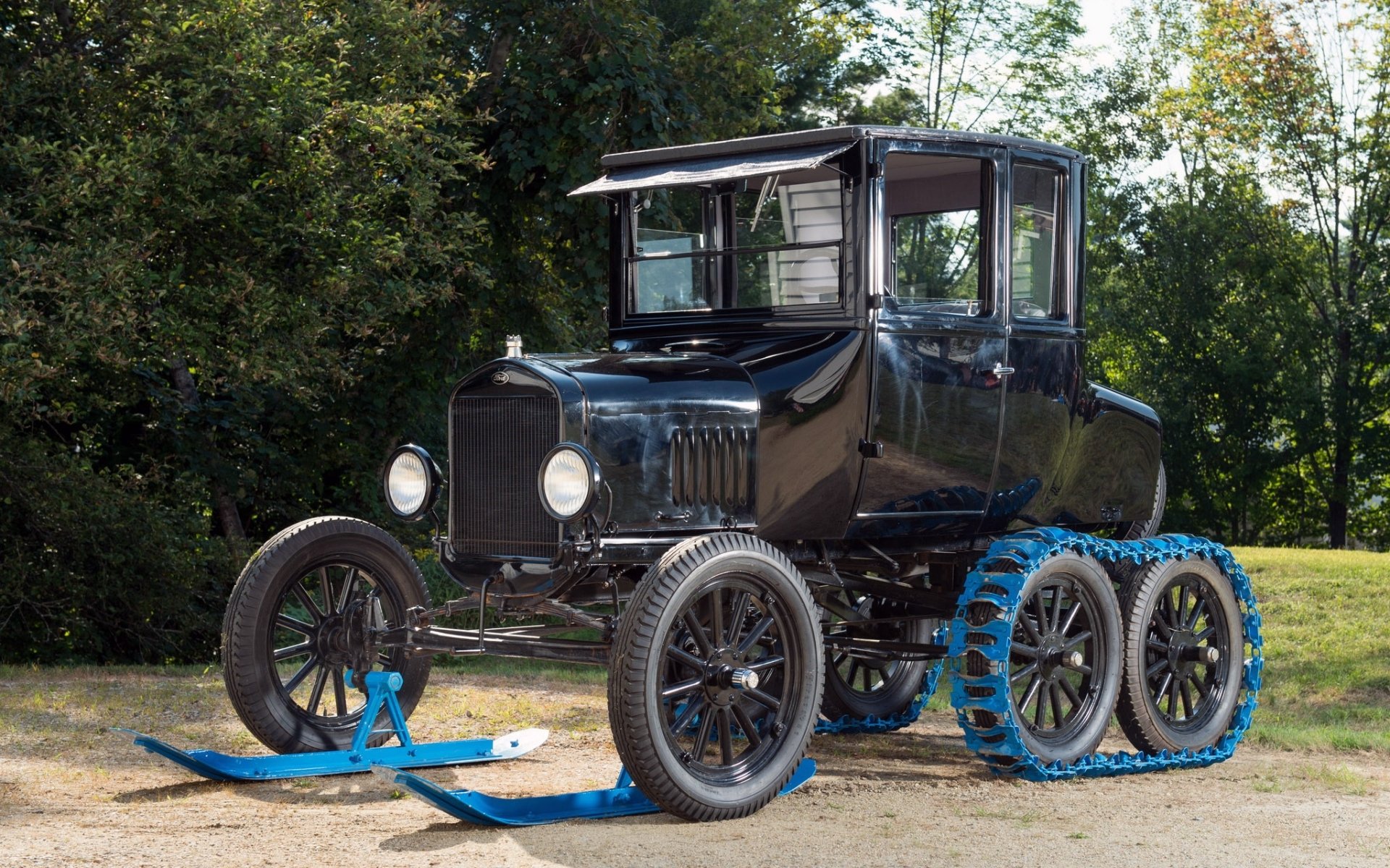 ford modello t neve annunci coupé 1925 anteriore retro