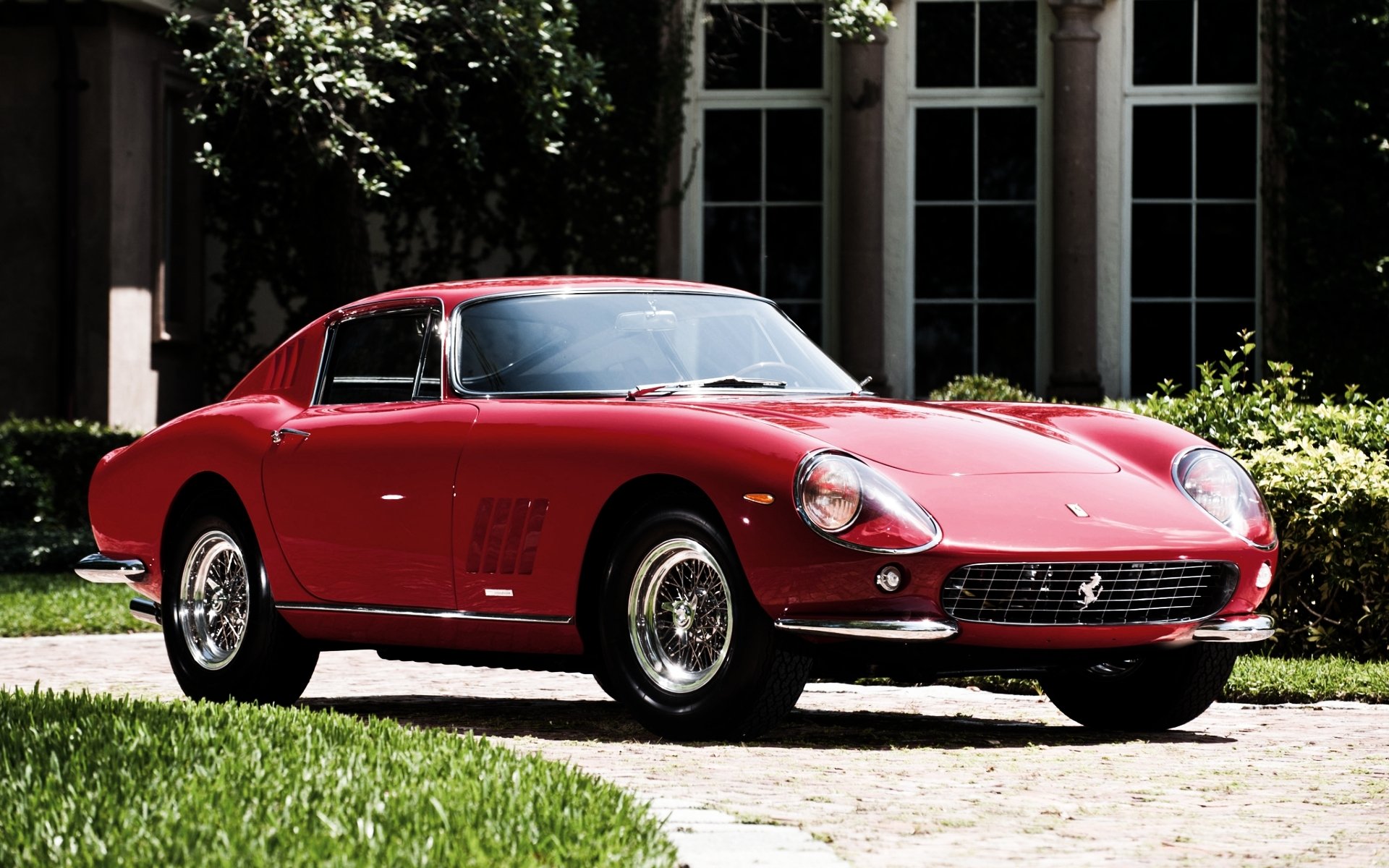 ferrari gtb 1964 ferrari red supercar front