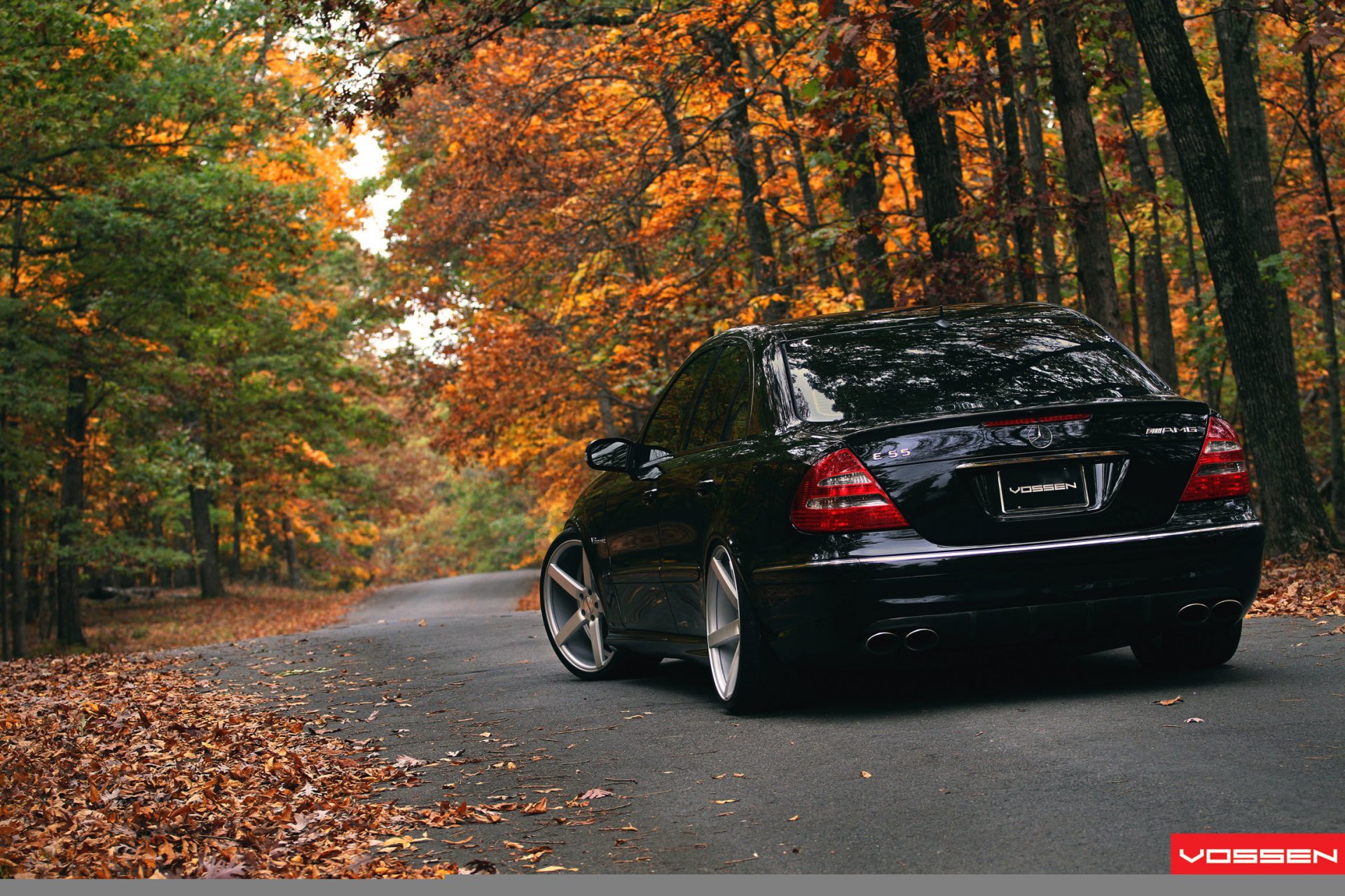 mercedes benz amg classe e w211 vossen nero