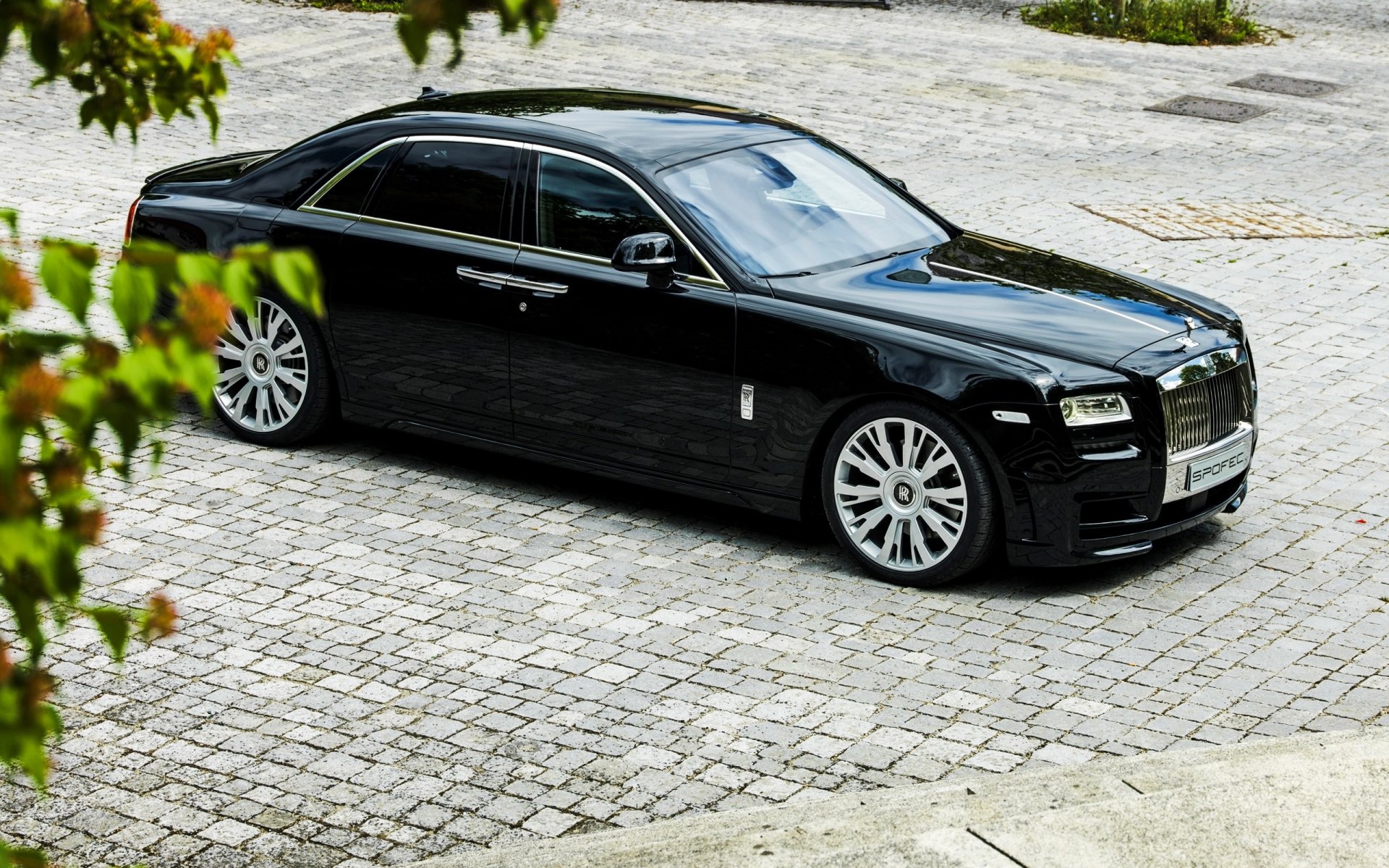 rolls royce duch samochód czarny