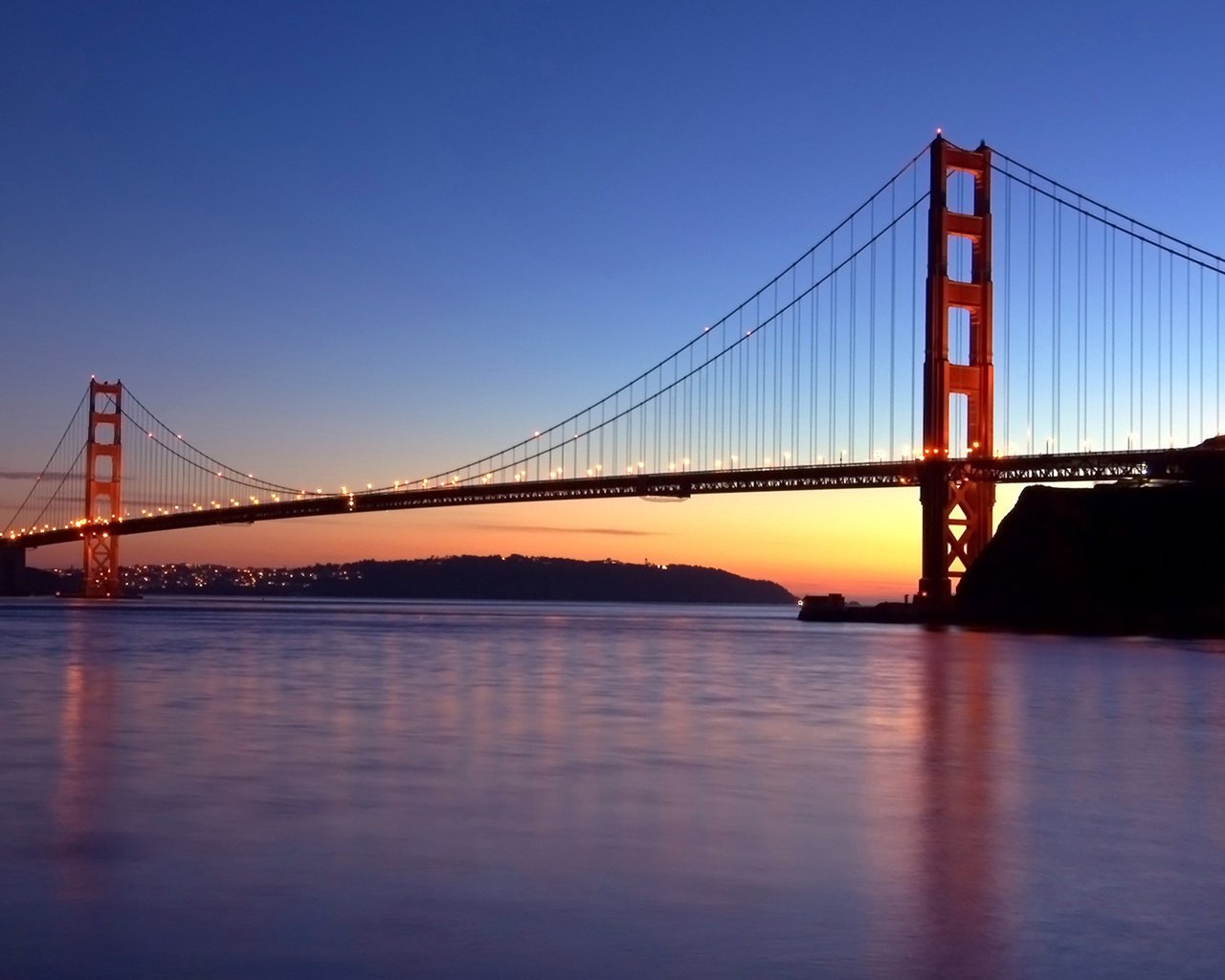 brücke fluss san francisco himmel goldenes tor ufer