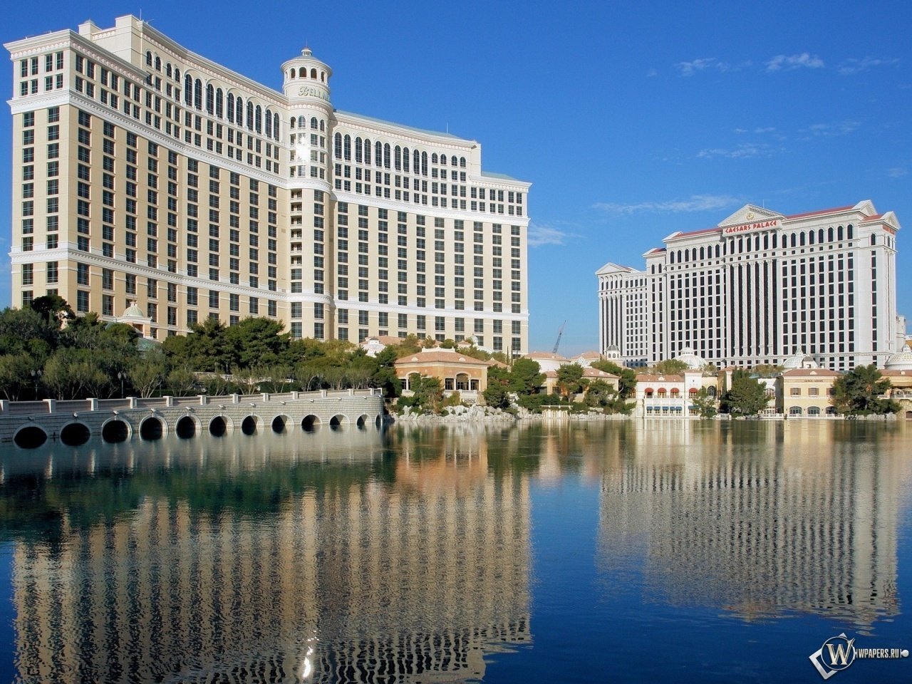 belaggio città cielo las vegas casinò fontane