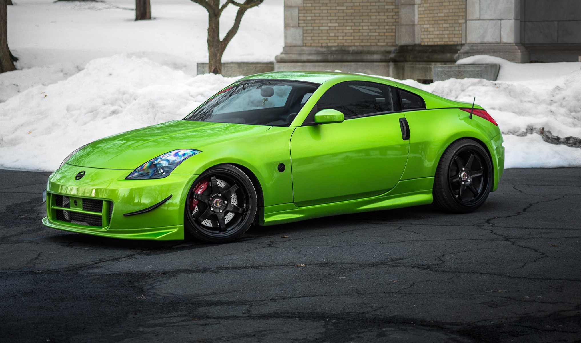 nissan 350z posición verde nissan tuning