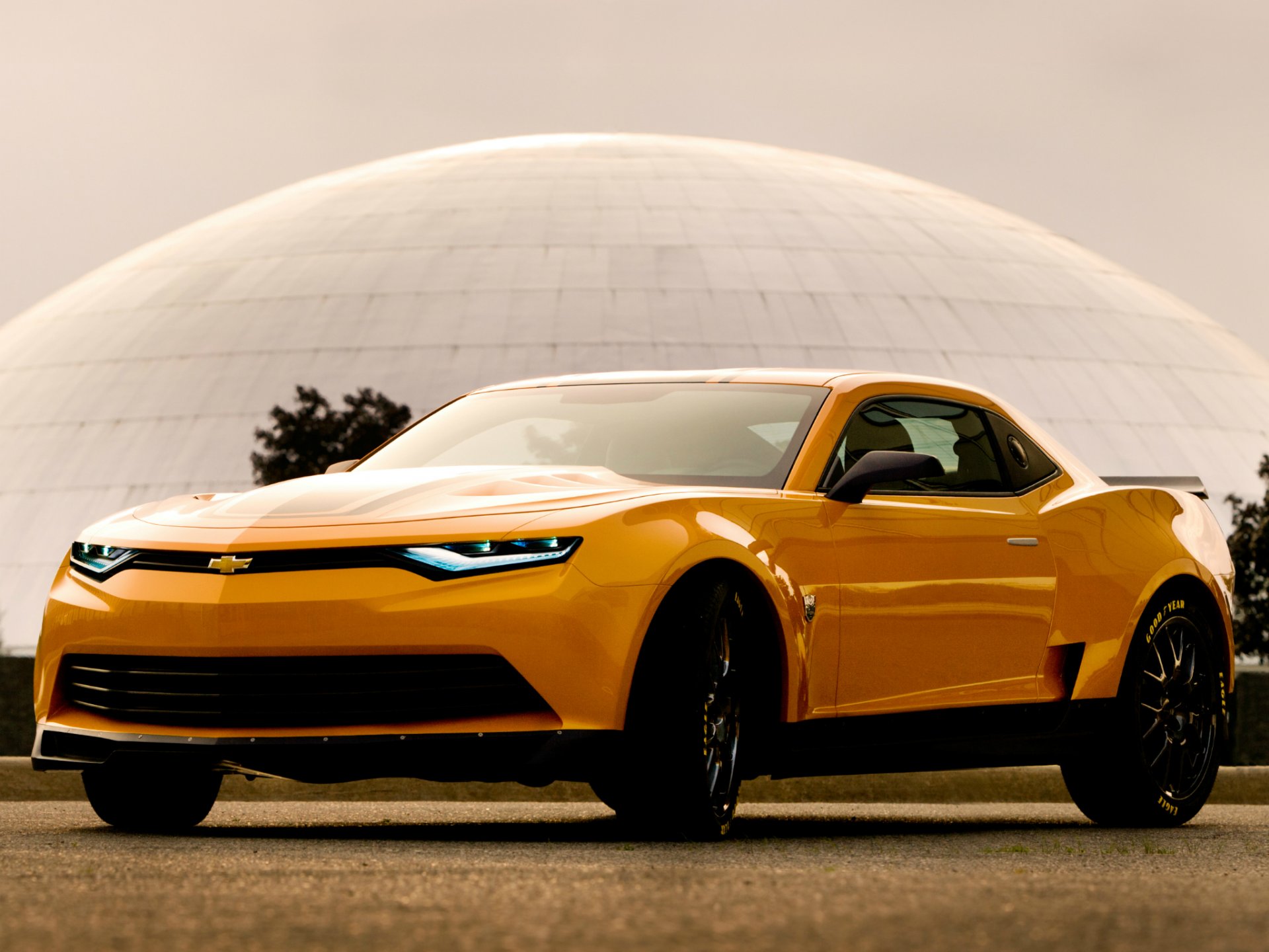 chevrolet camaro bumblebee concept samochód transformers 4 transformers 4