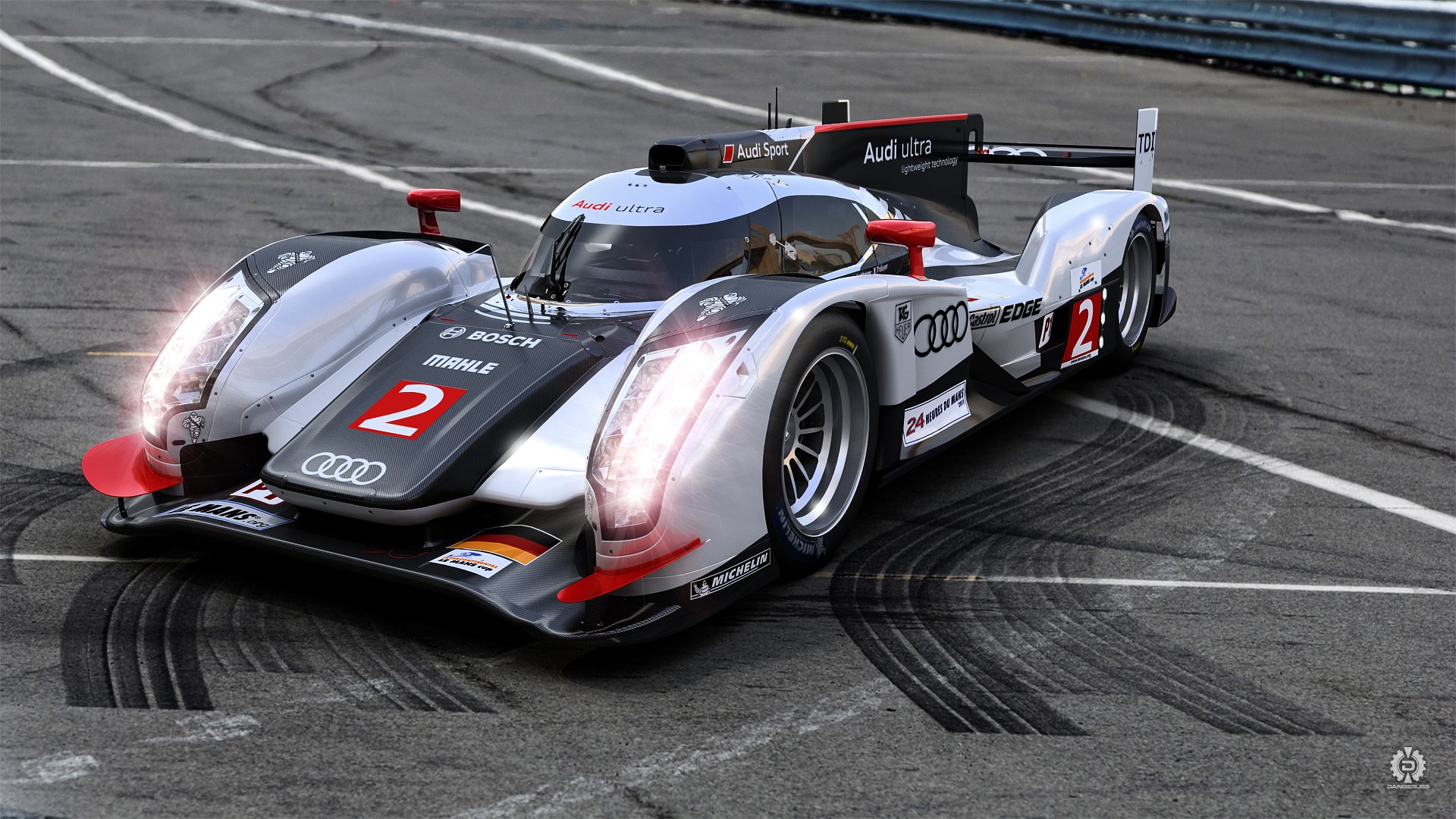 audi r18 sport render bolid audi dangeru