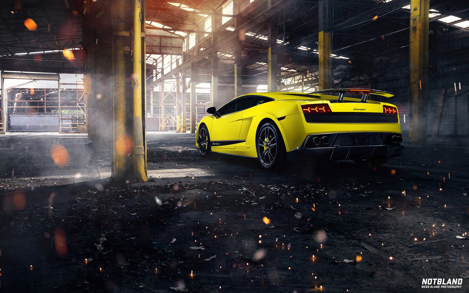 lamborghini gallardo lp 570-4 superleggera hangar coche auto webb bland notbland