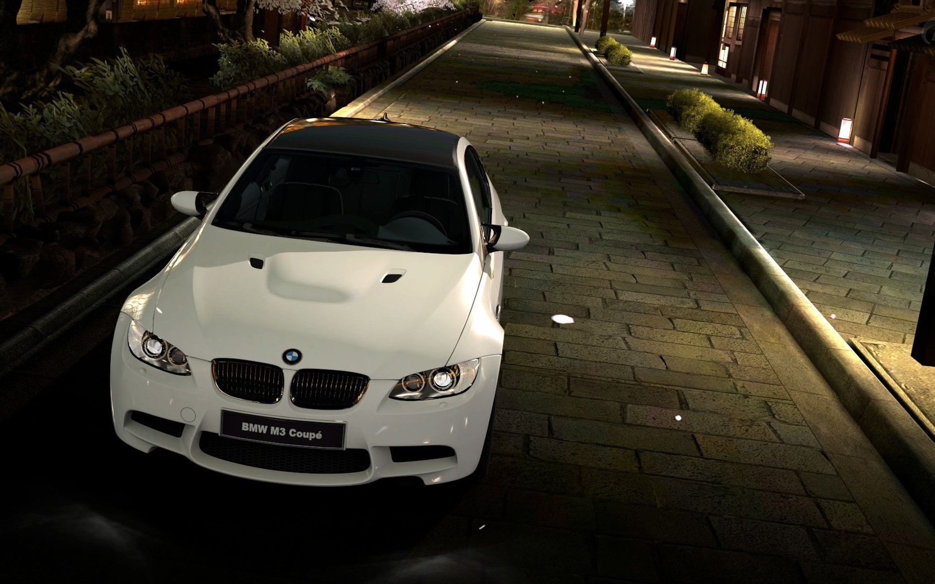 bmw m3 e92 бмв спорткупе спорткар белый gran turismo 5