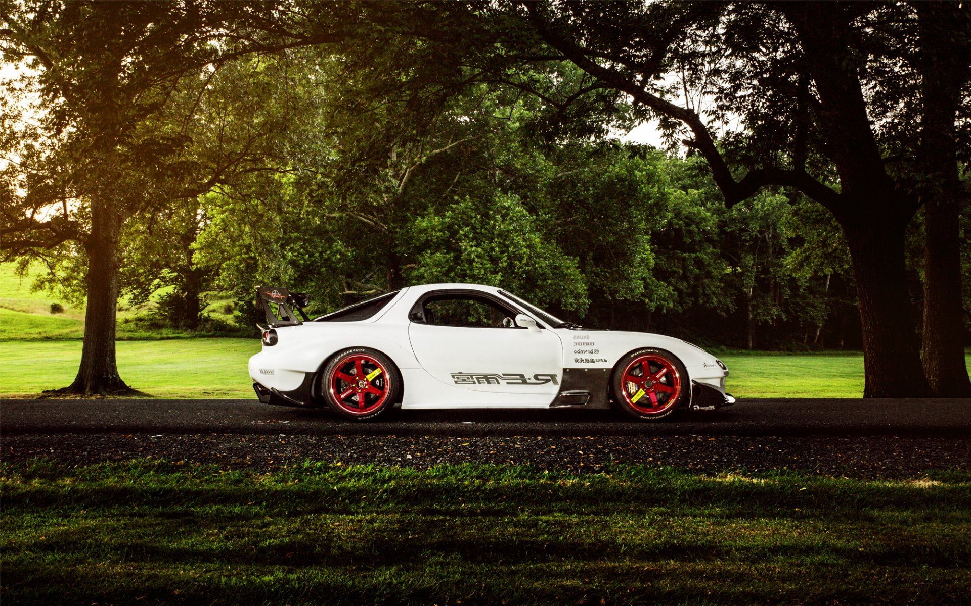 mazda rx-7 samochód tuning mazda rx7