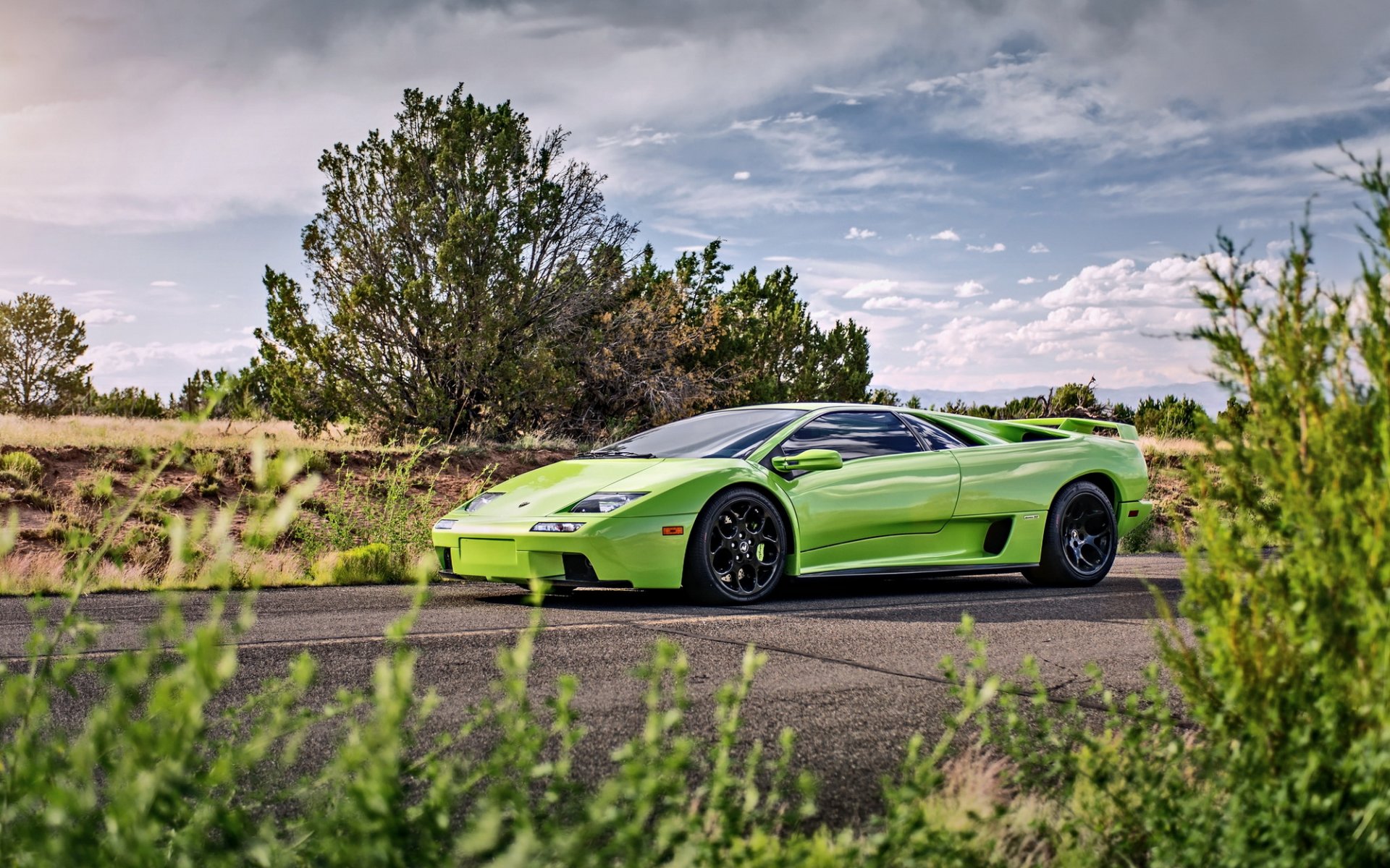 lamborghini diablo supercar casse-croûte