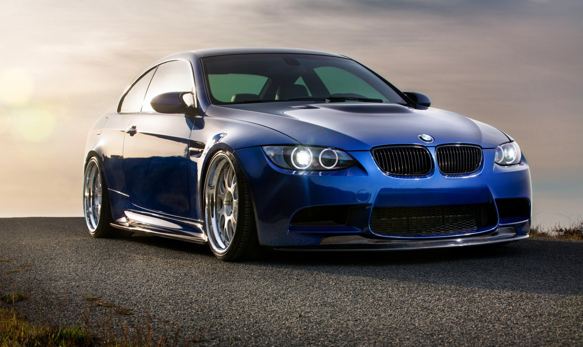 bmw m3 e92 blau bmw