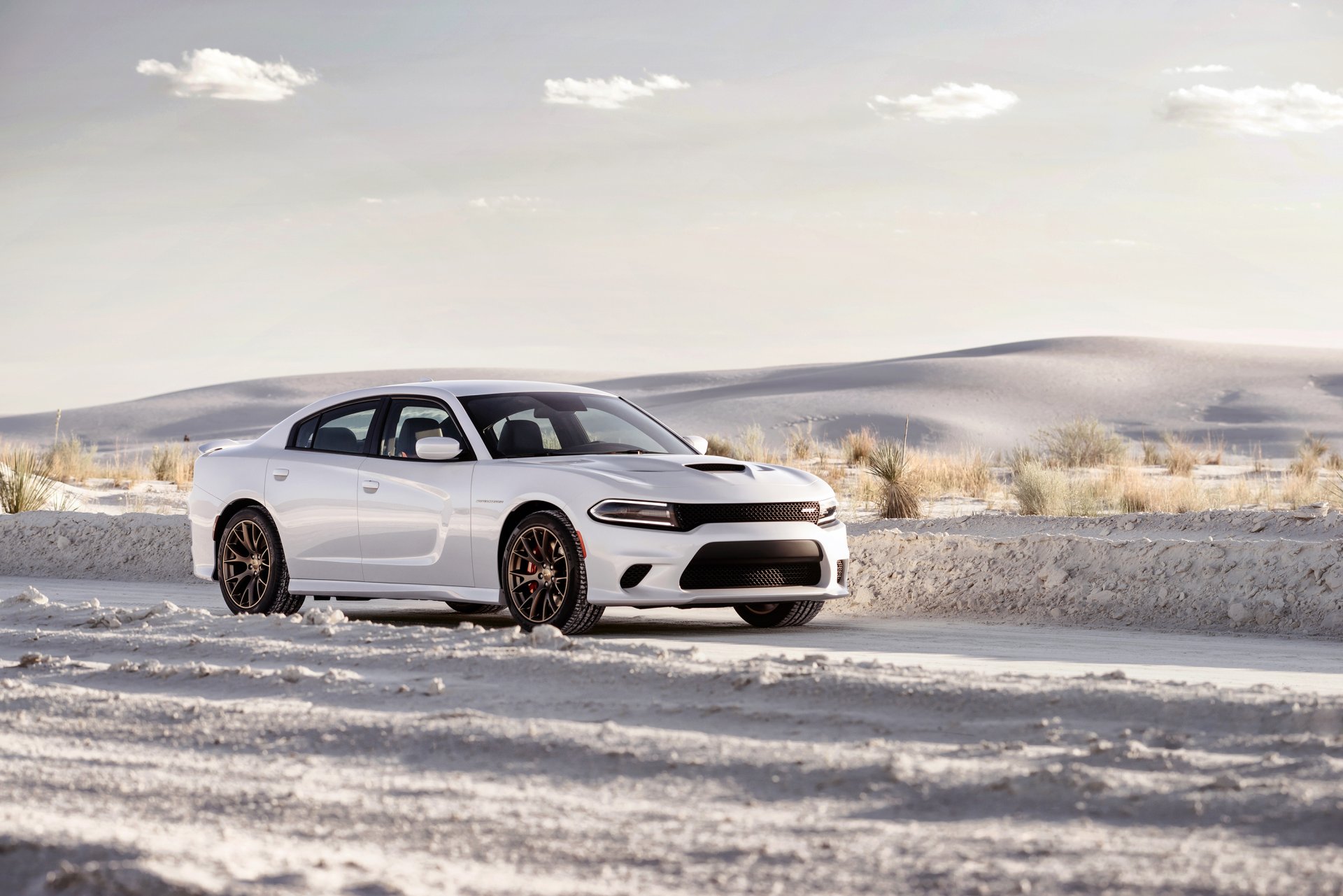 dodge 2015 charger srt hellcat white metallic vehicles photo