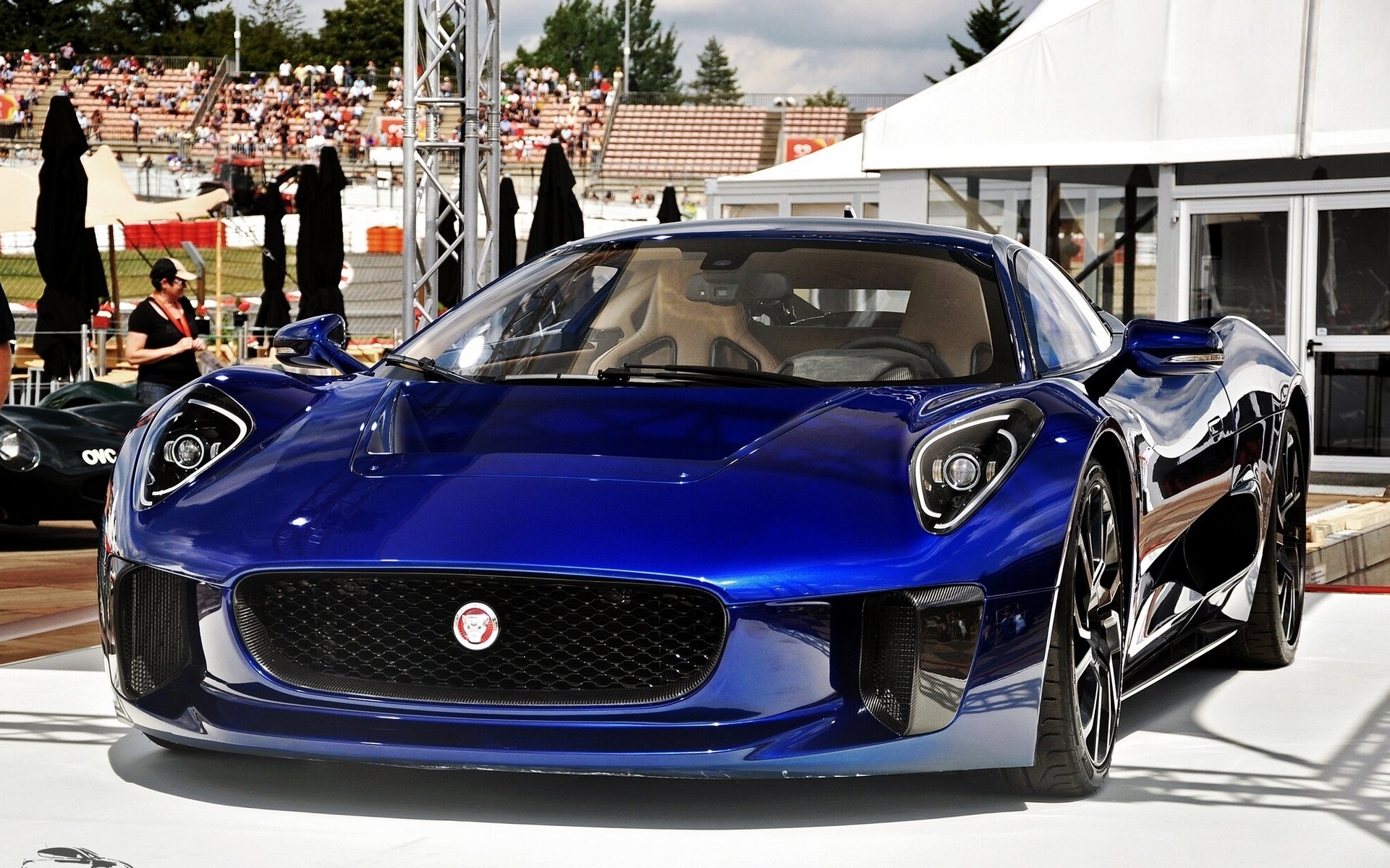 jaguar c-x75 concept jaguar c-x75 concetto blu