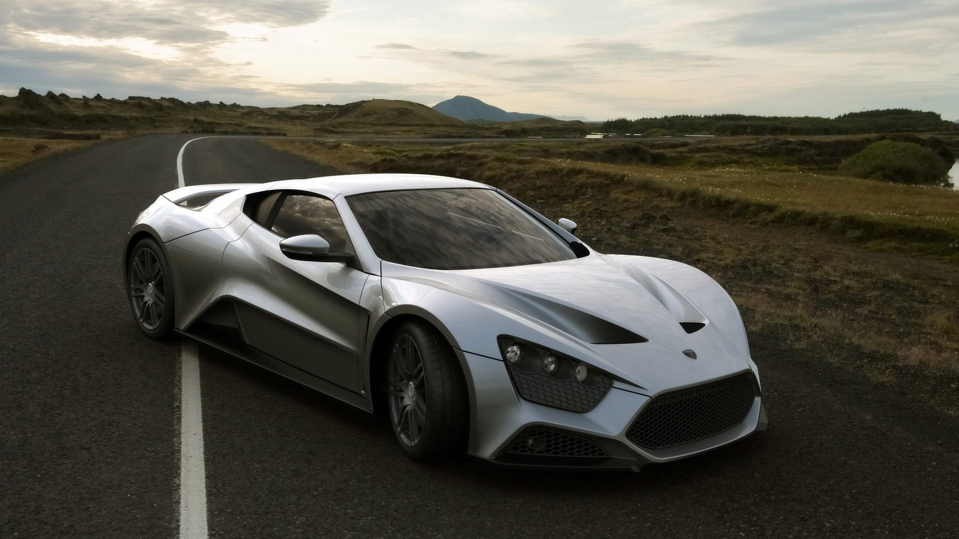 zenvo st1 camino zenvo plata