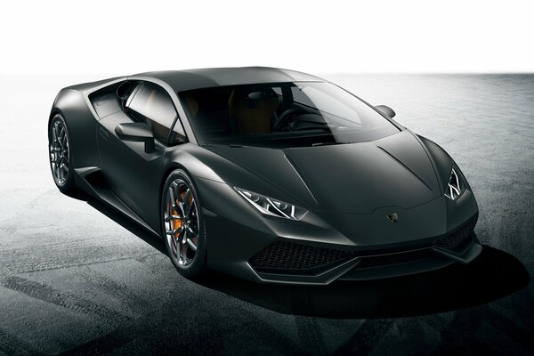 Black lamborghini urakan beautiful photo