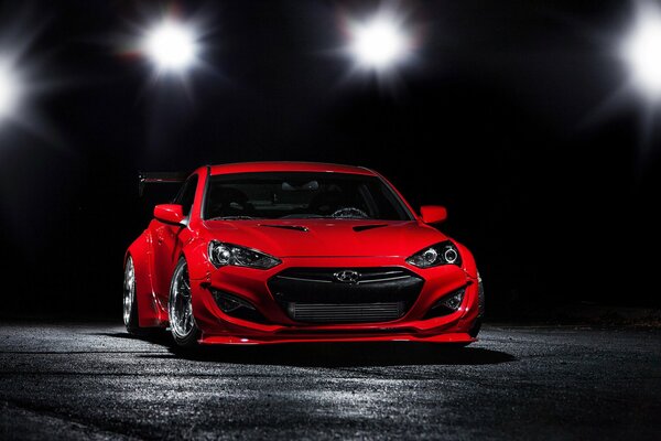 Hyundai 2014 en rojo