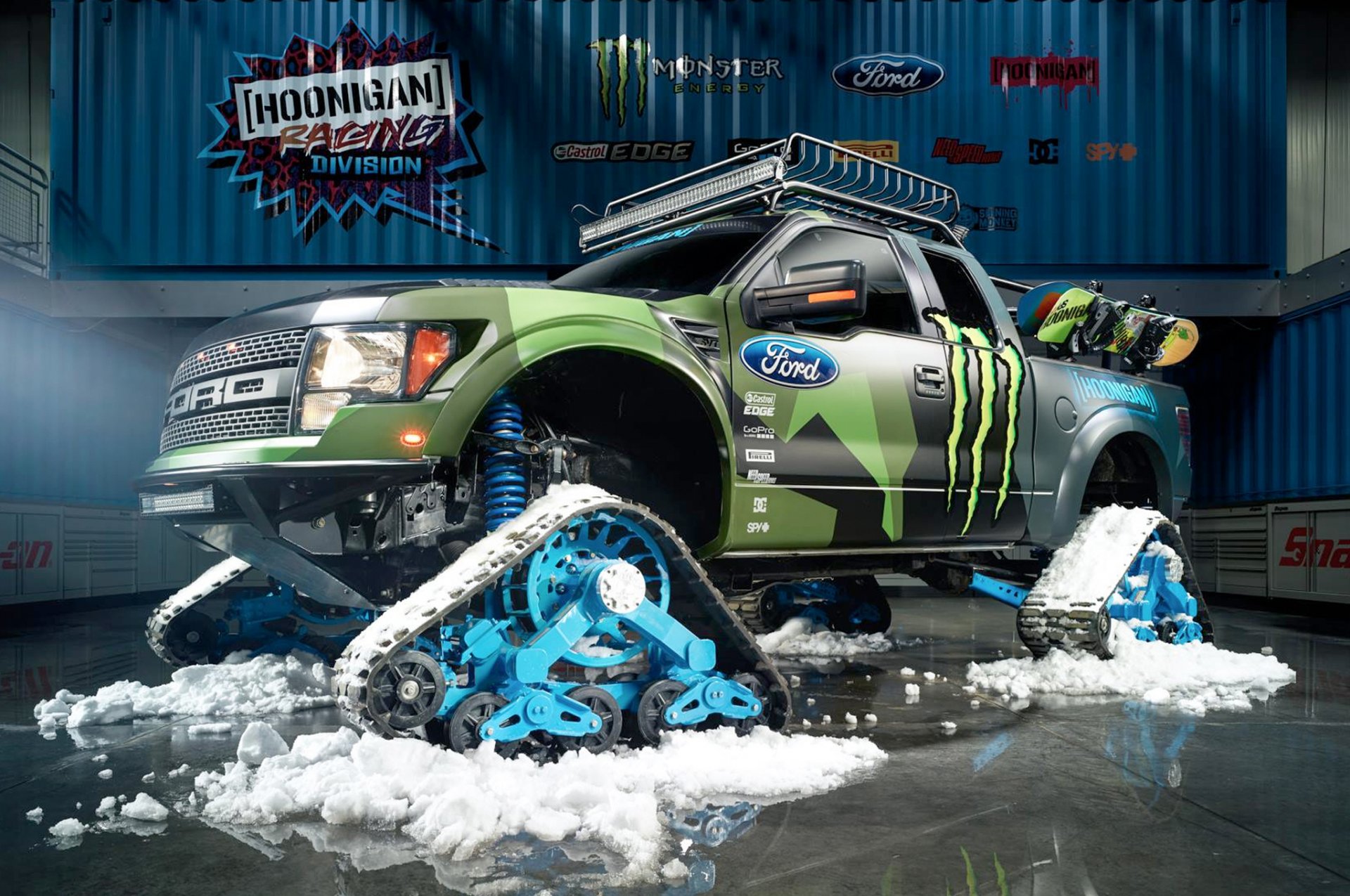 ford f-150 raptrax 2014 ken block hoonigan sport divisione monster energy