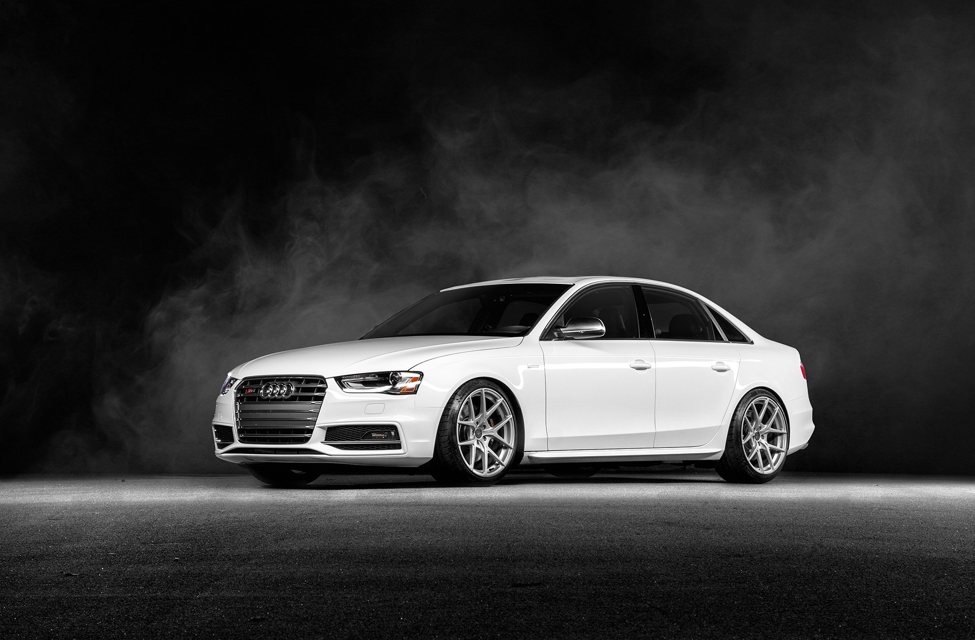 audi s4 vorsteiner biały przód