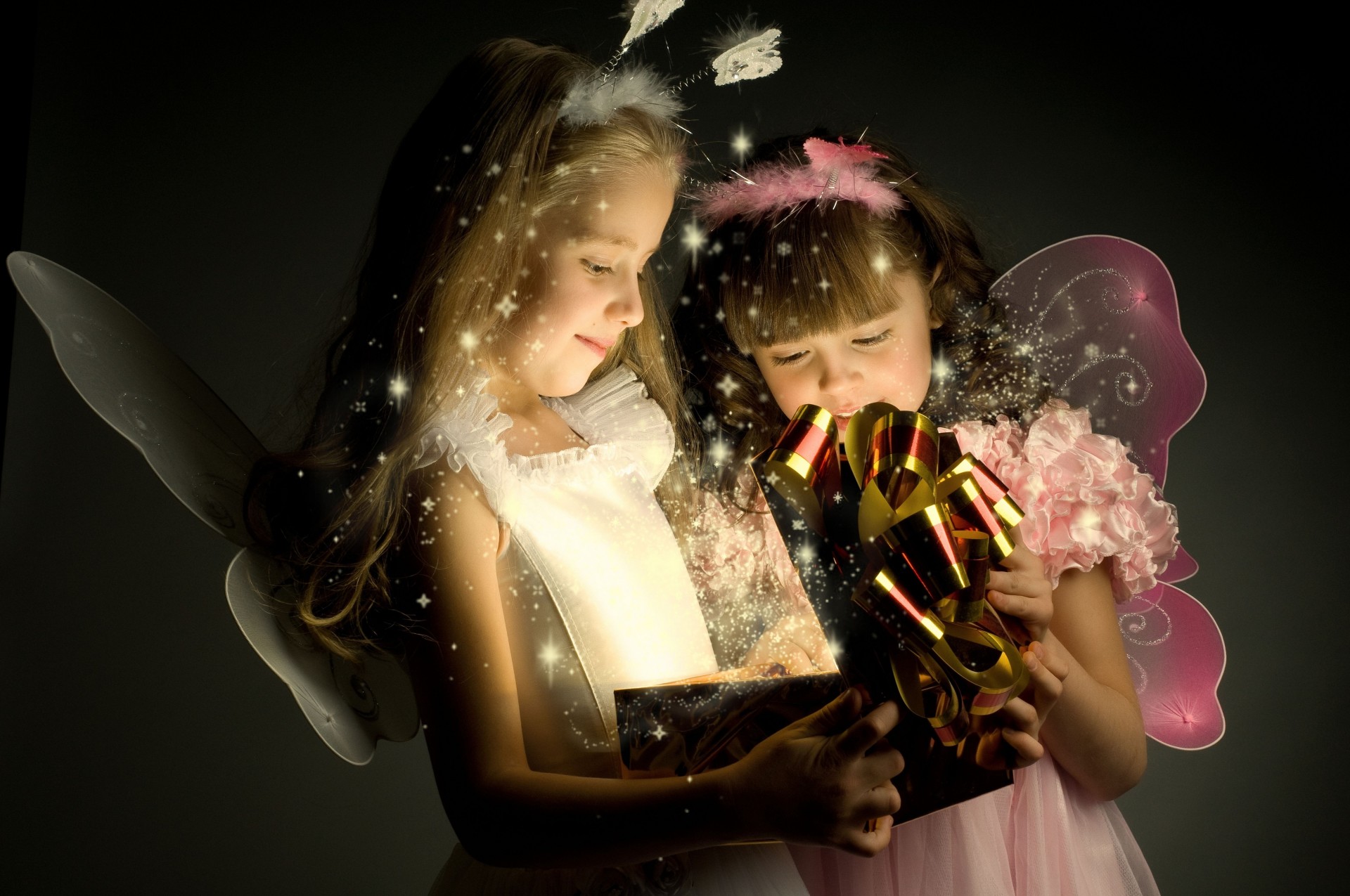 magia regalo meraviglia ragazza