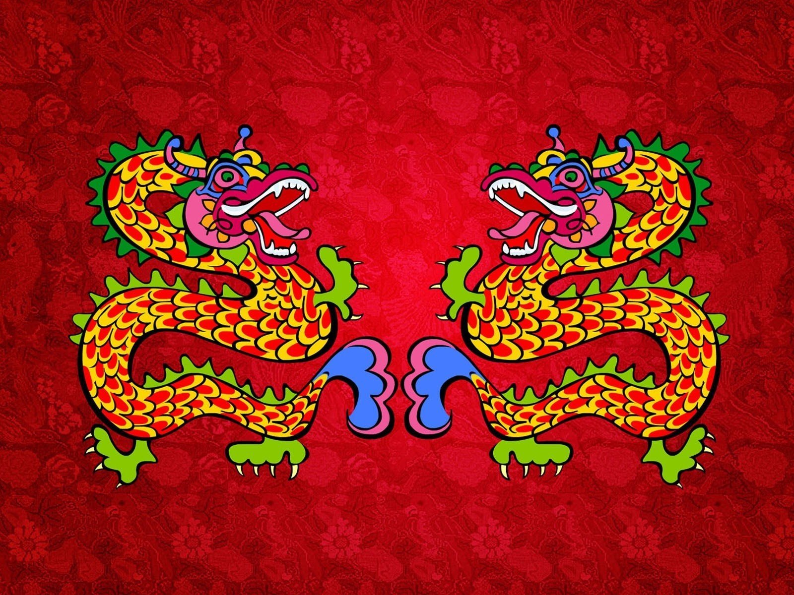 new year dragon