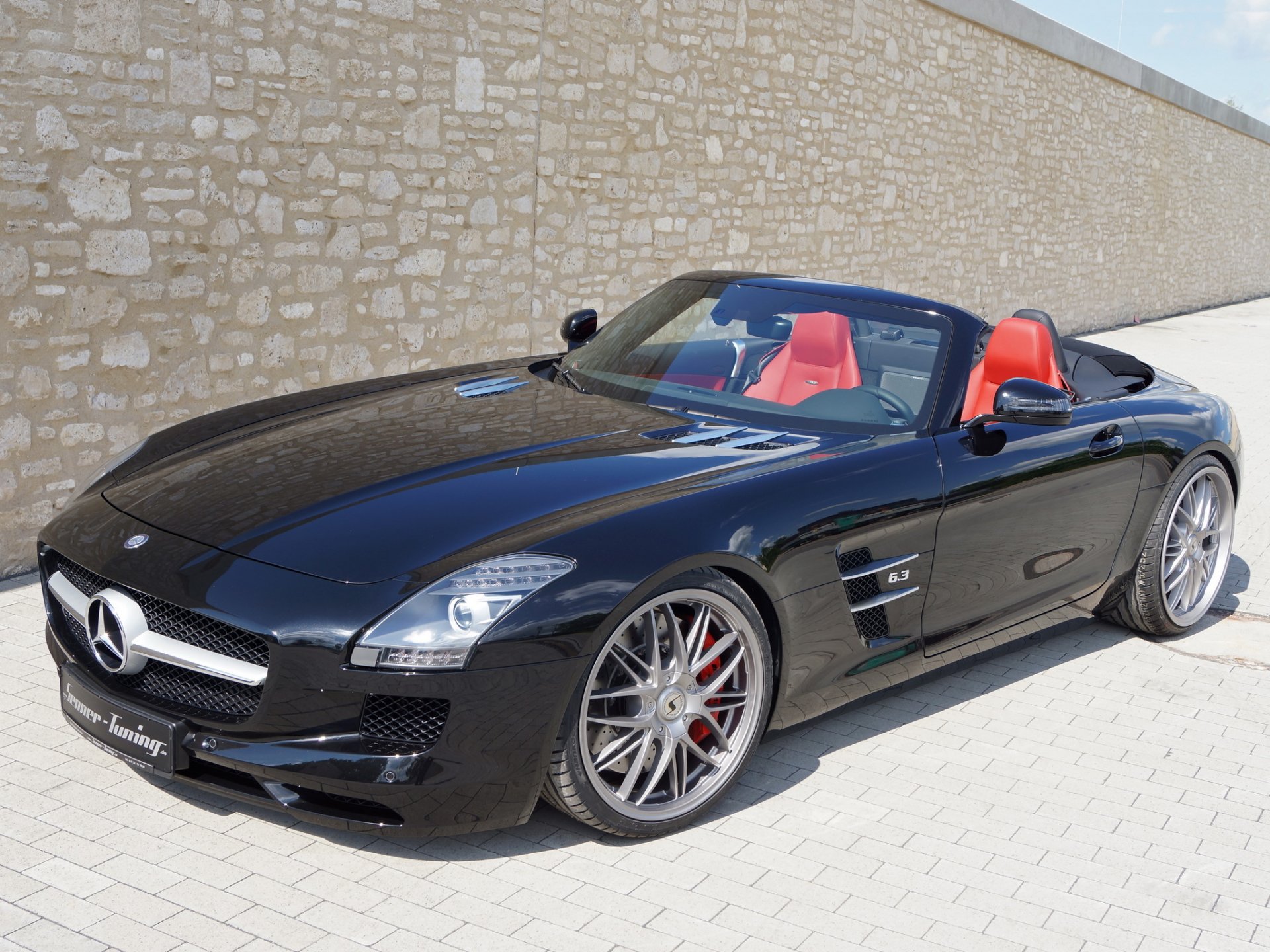 enner tuning mercedes-benz sls amg roadster auto front
