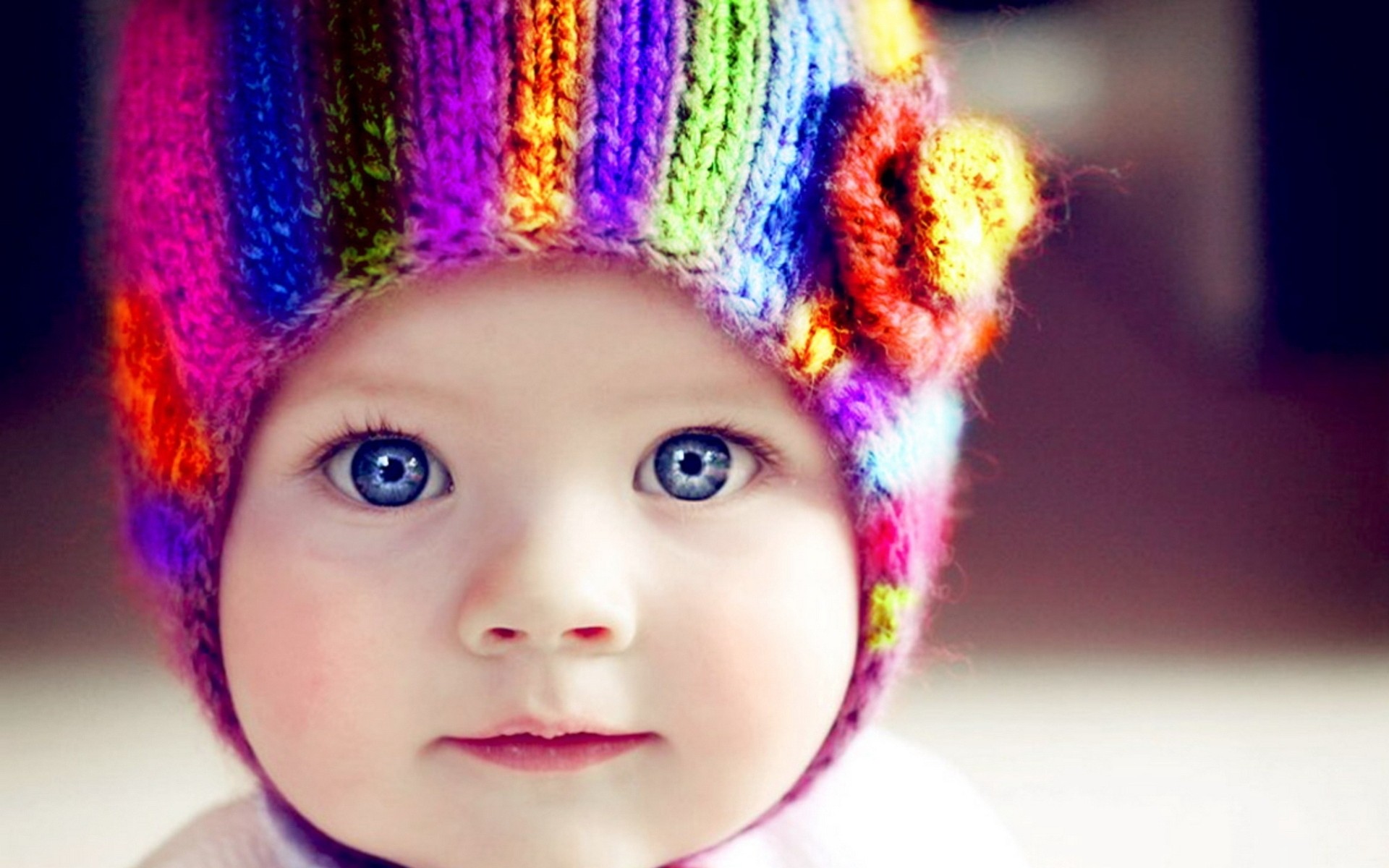 cute blue eyes child