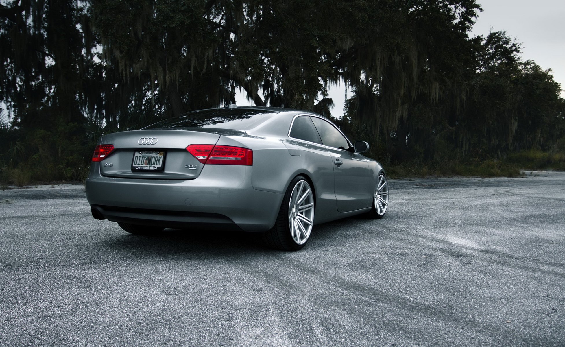 audi s5 vossen audi grau