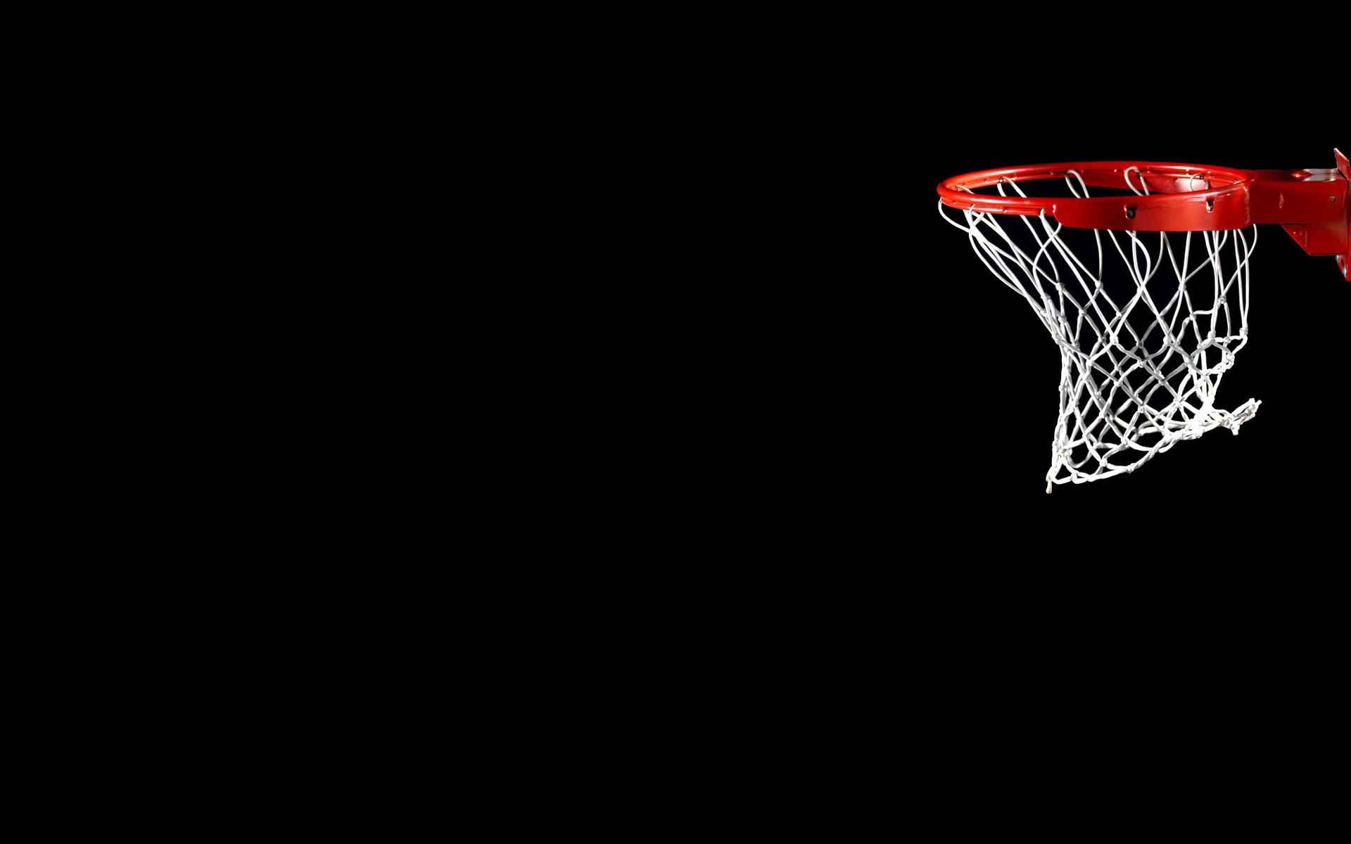 basketball mesh ring black