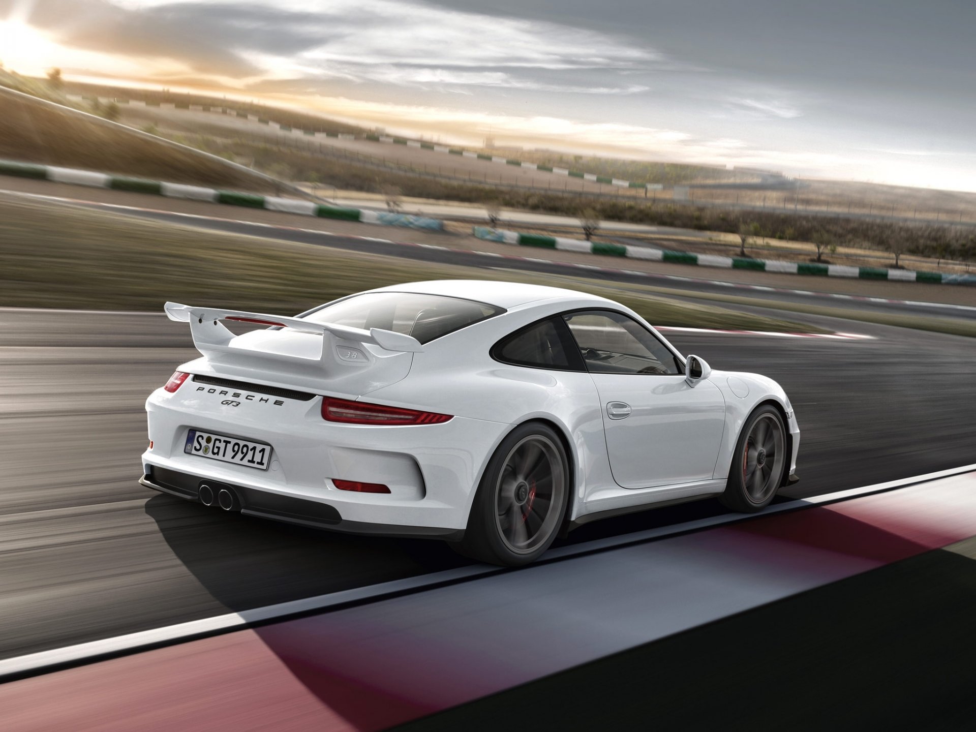 porsche 911 gt3 samochód tor prędkość