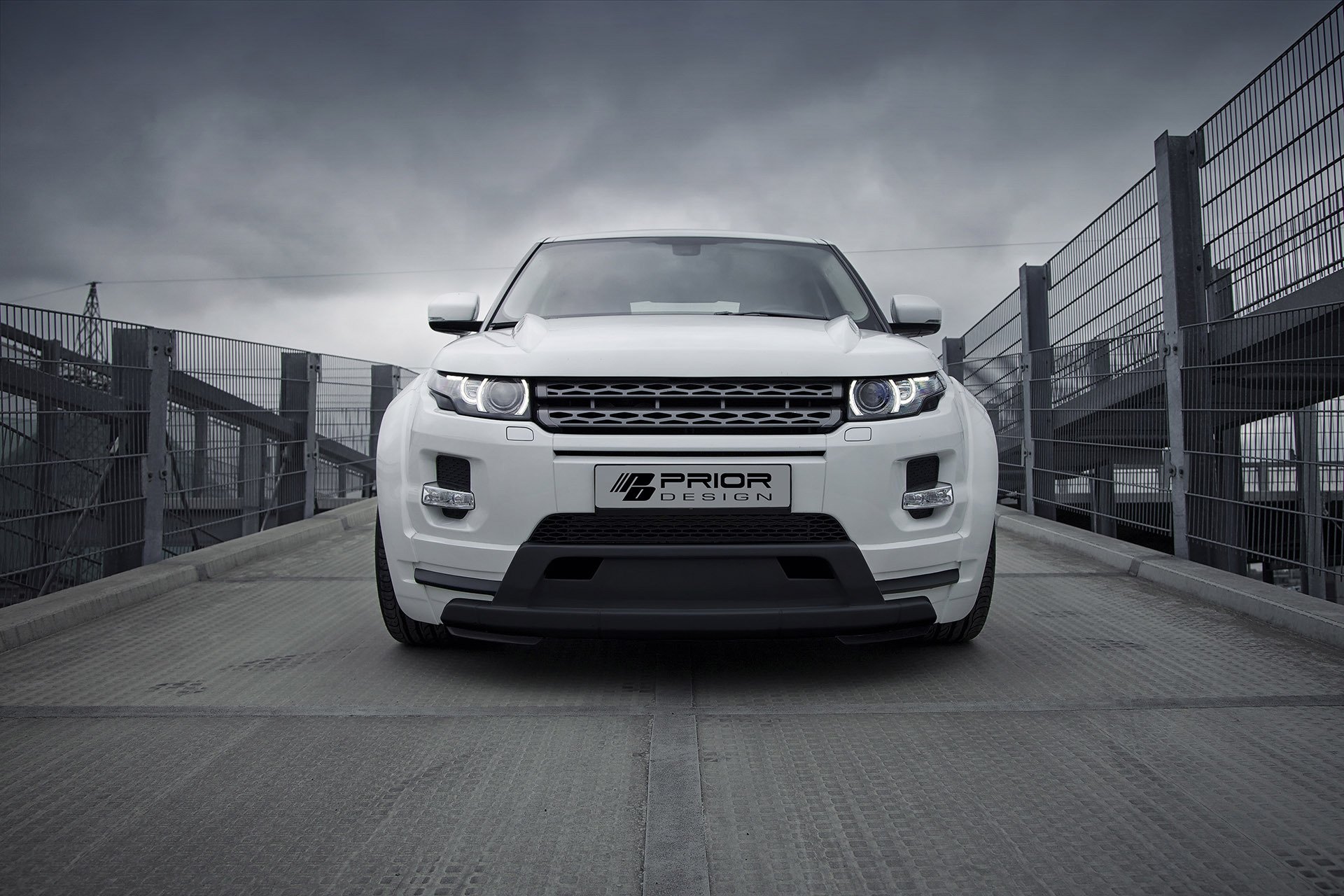 pre-design land rover range rover evoque pd650 anteriore auto range rover