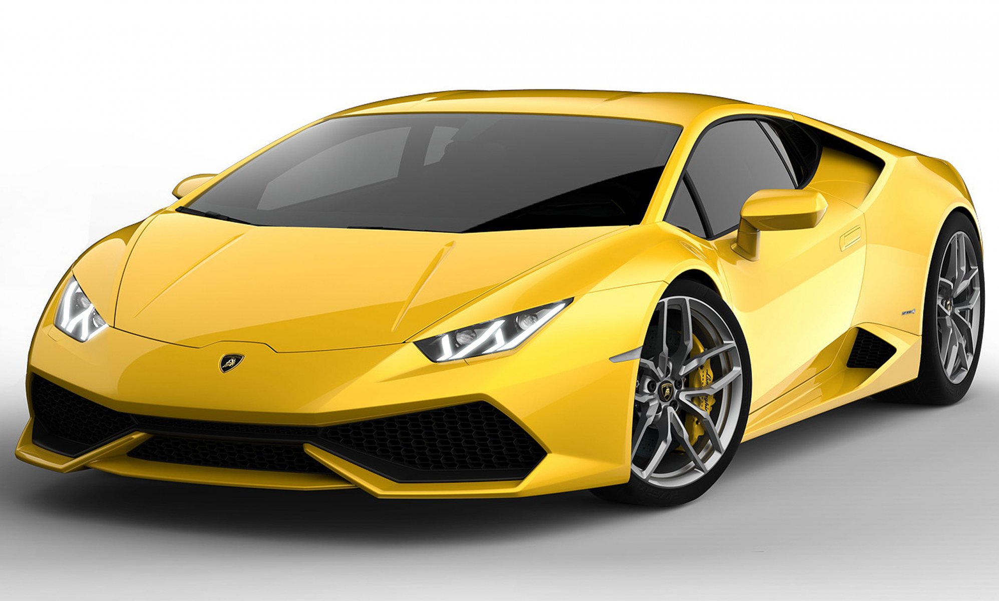 lamborghini lamborghini huracan lp 610-4 supersamochód żółty