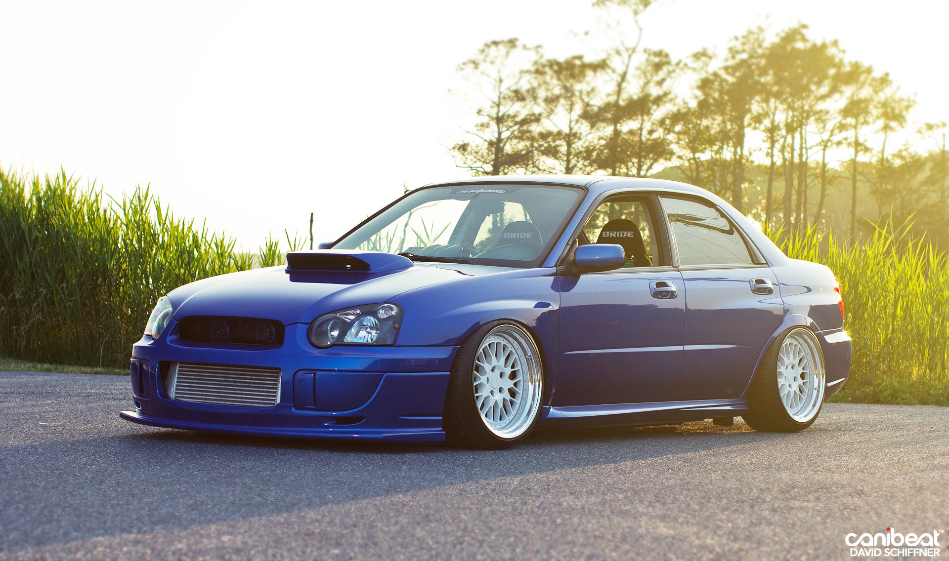 ubaru sti subaru messa a punto blu canibeat