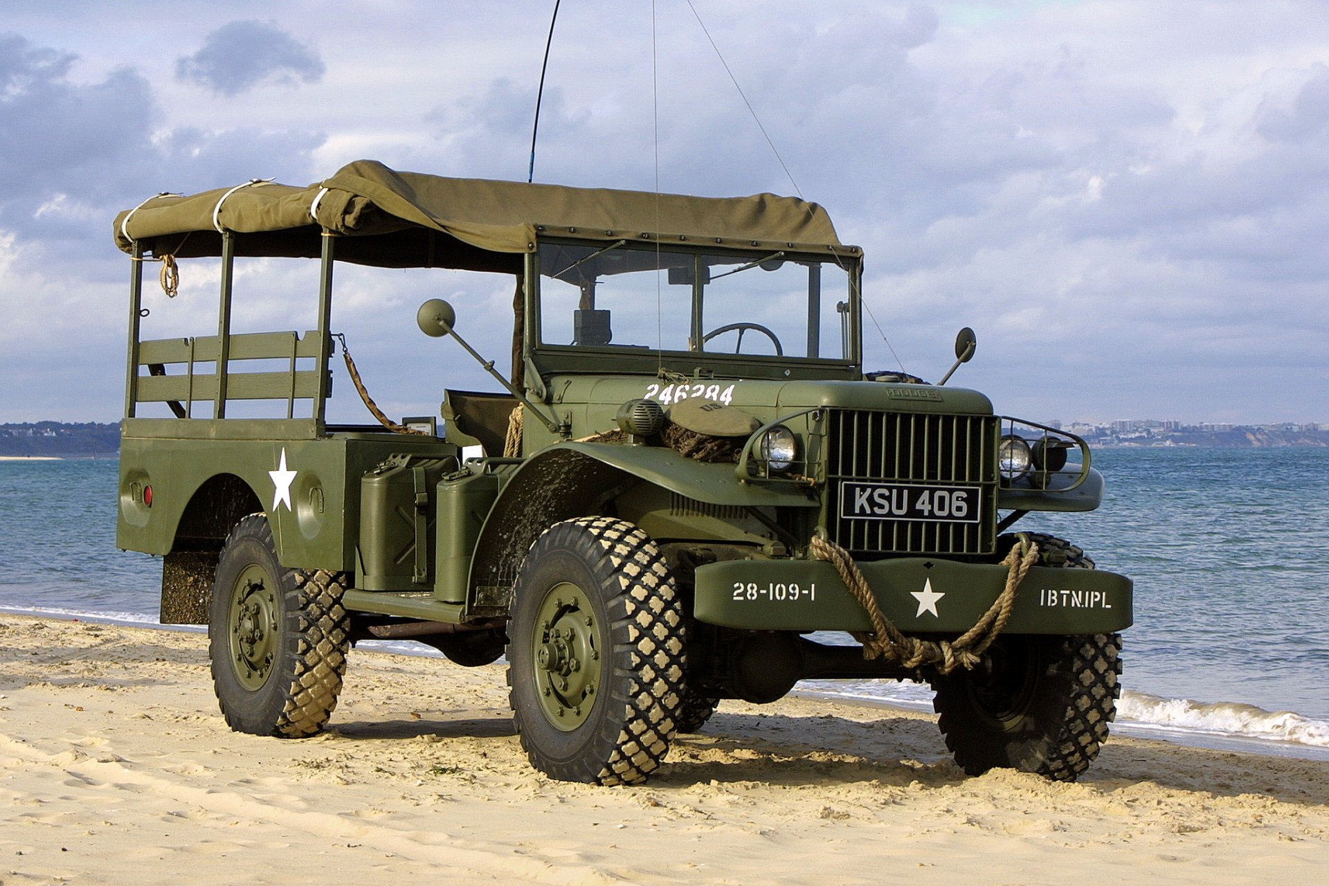 dodge wc52 armée de terre voiture élevée perméabilité temps seconde guerre mondiale