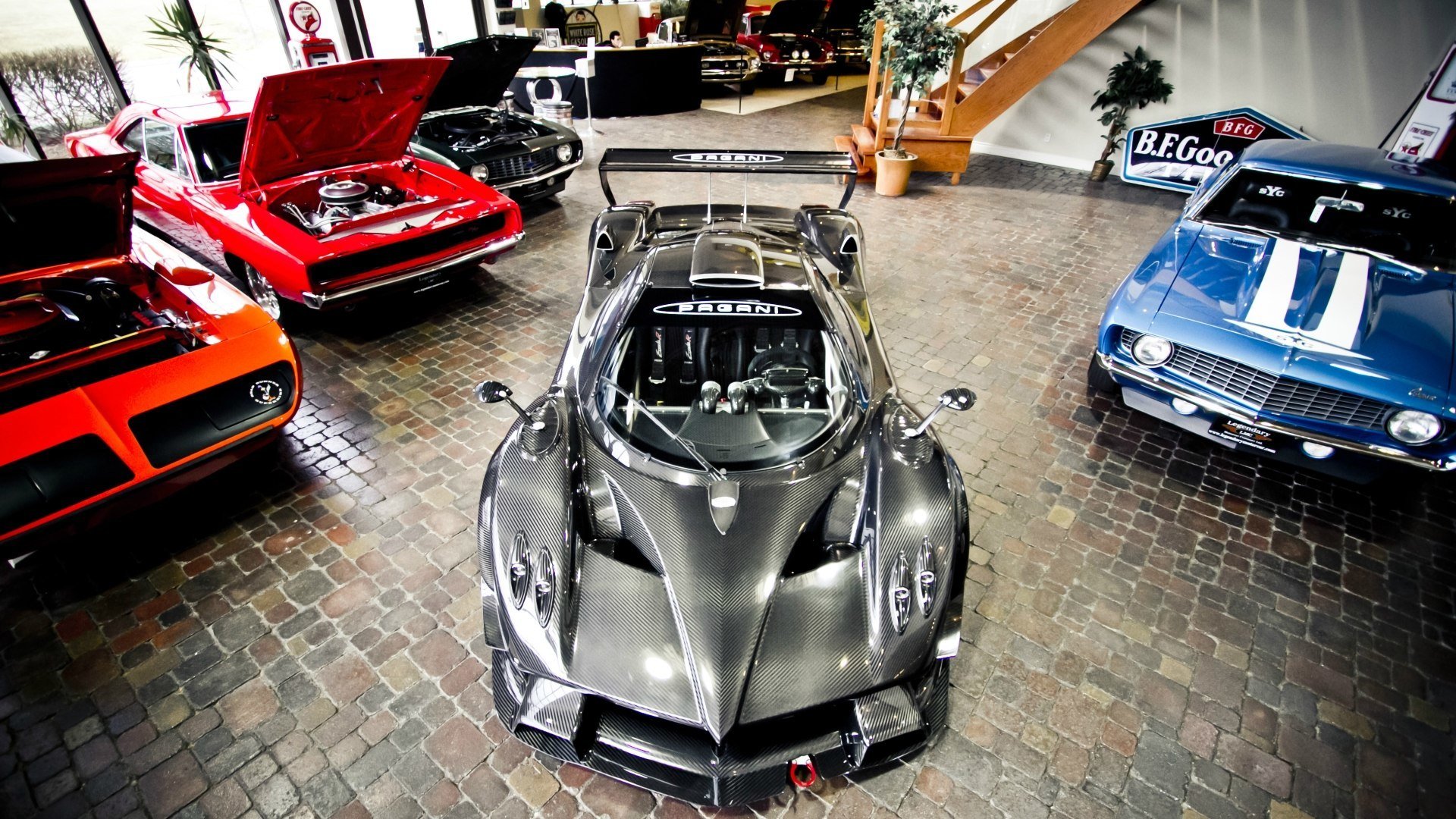 pagani zonda r garage salon sammlung