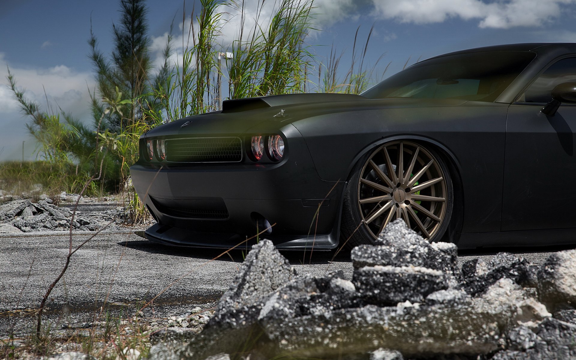 esquivar challenger srt8 coche papel pintado del coche negro mate tuning