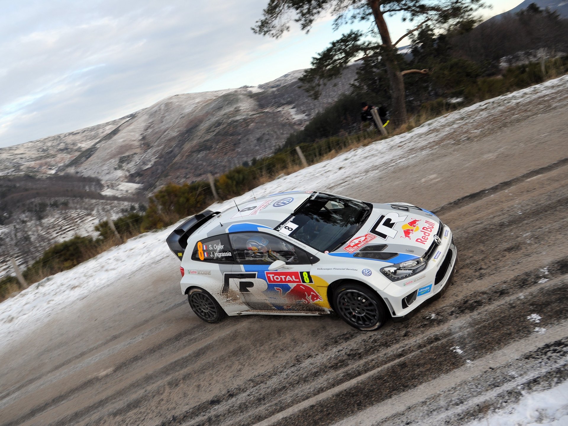 rally wrc monte-carlo 2013 volkswagen polo r