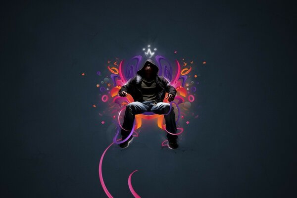 El hombre encapuchado o el rey misterioso