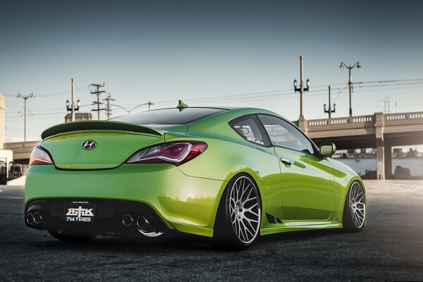 I want a green Hyundai for my birthday